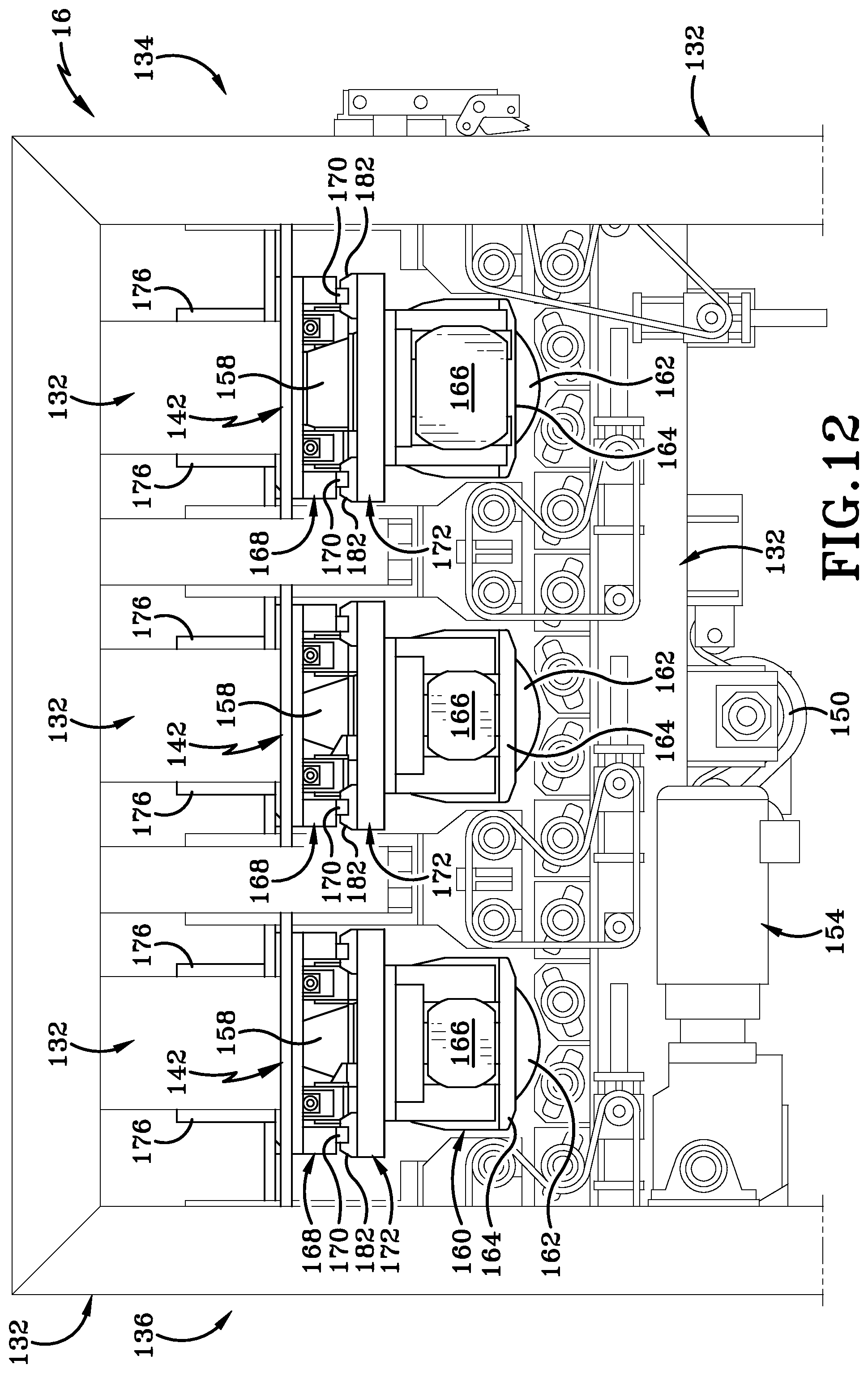 Patent US12599979 Figure 12 – Method and apparatus for detecting and removing sap wood and rays