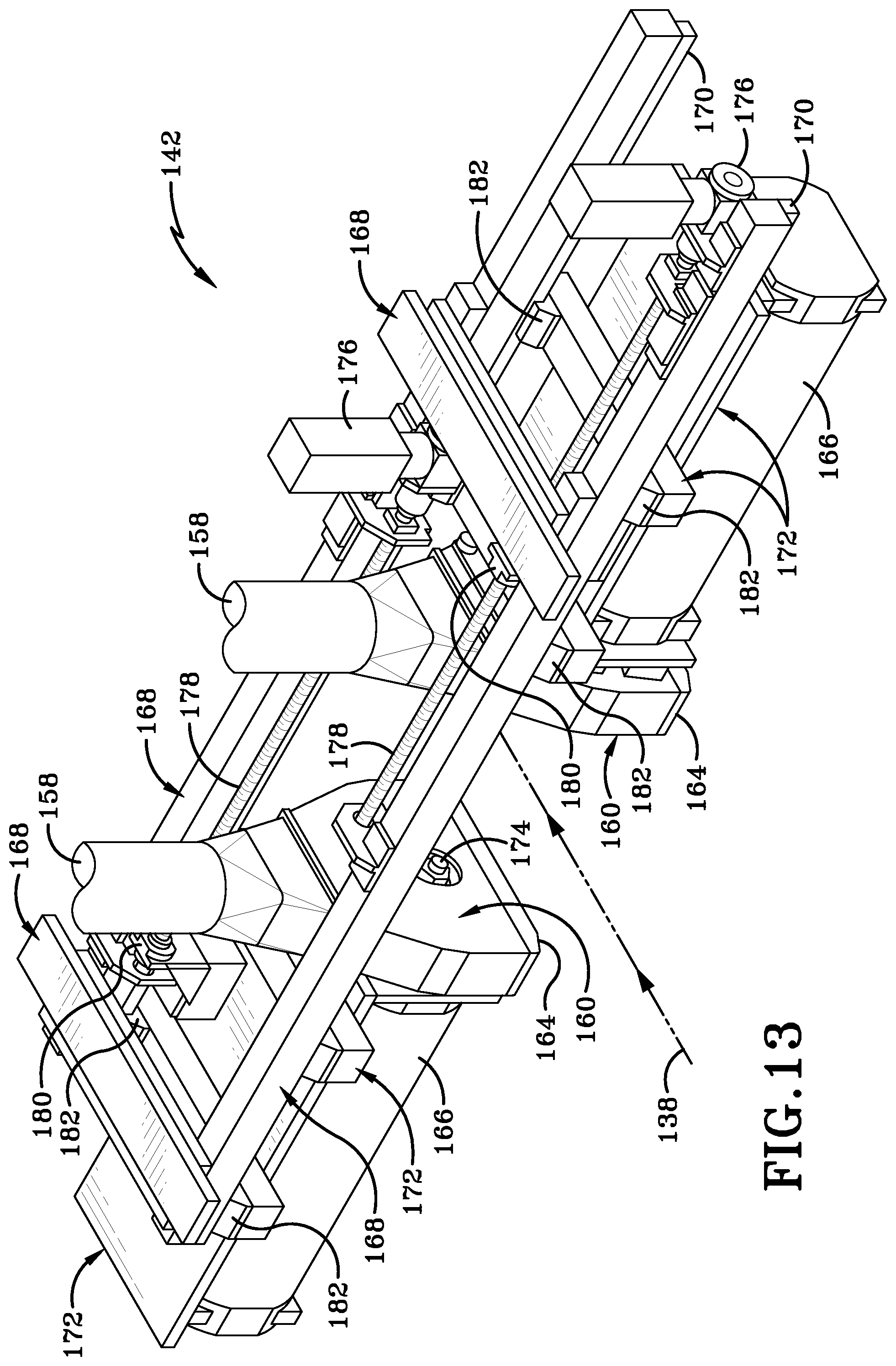 Patent US12599979 Figure 13 – Method and apparatus for detecting and removing sap wood and rays