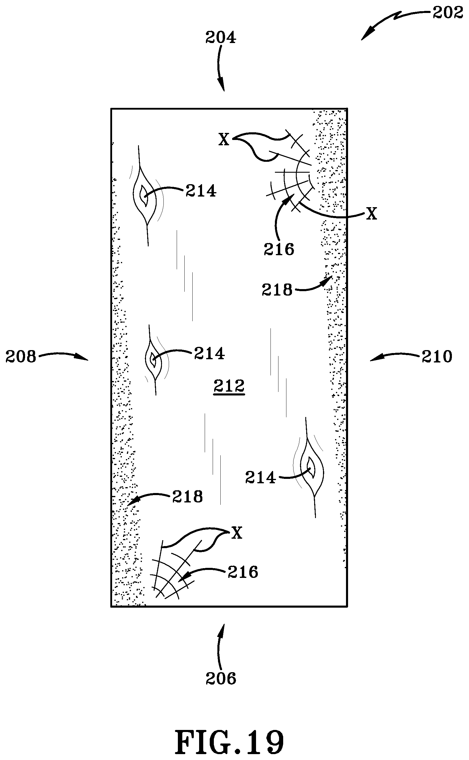 Patent US12599979 Figure 19 – Method and apparatus for detecting and removing sap wood and rays