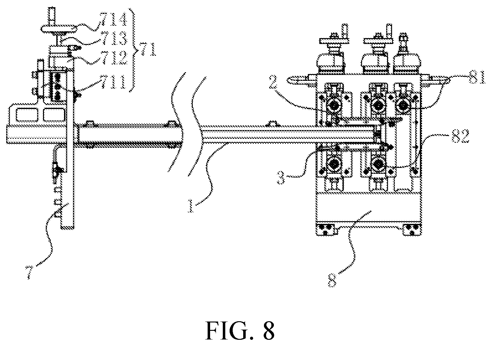 Patent US12599980 Figure 6 – Inner burr removal tool holder structure