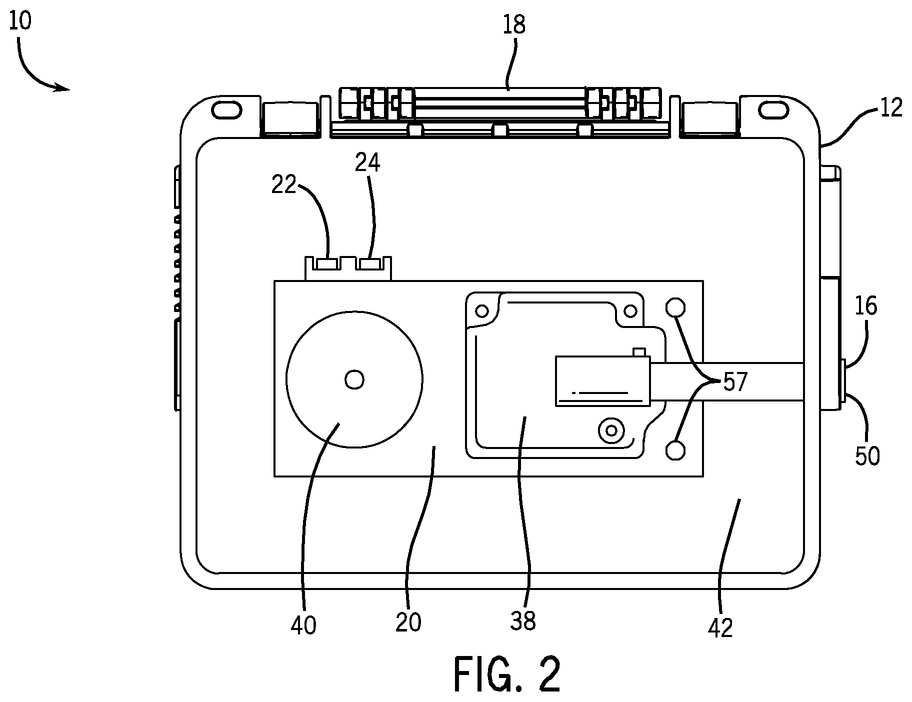 Patent US12599985 Figure 2 – Battery powered welding system
