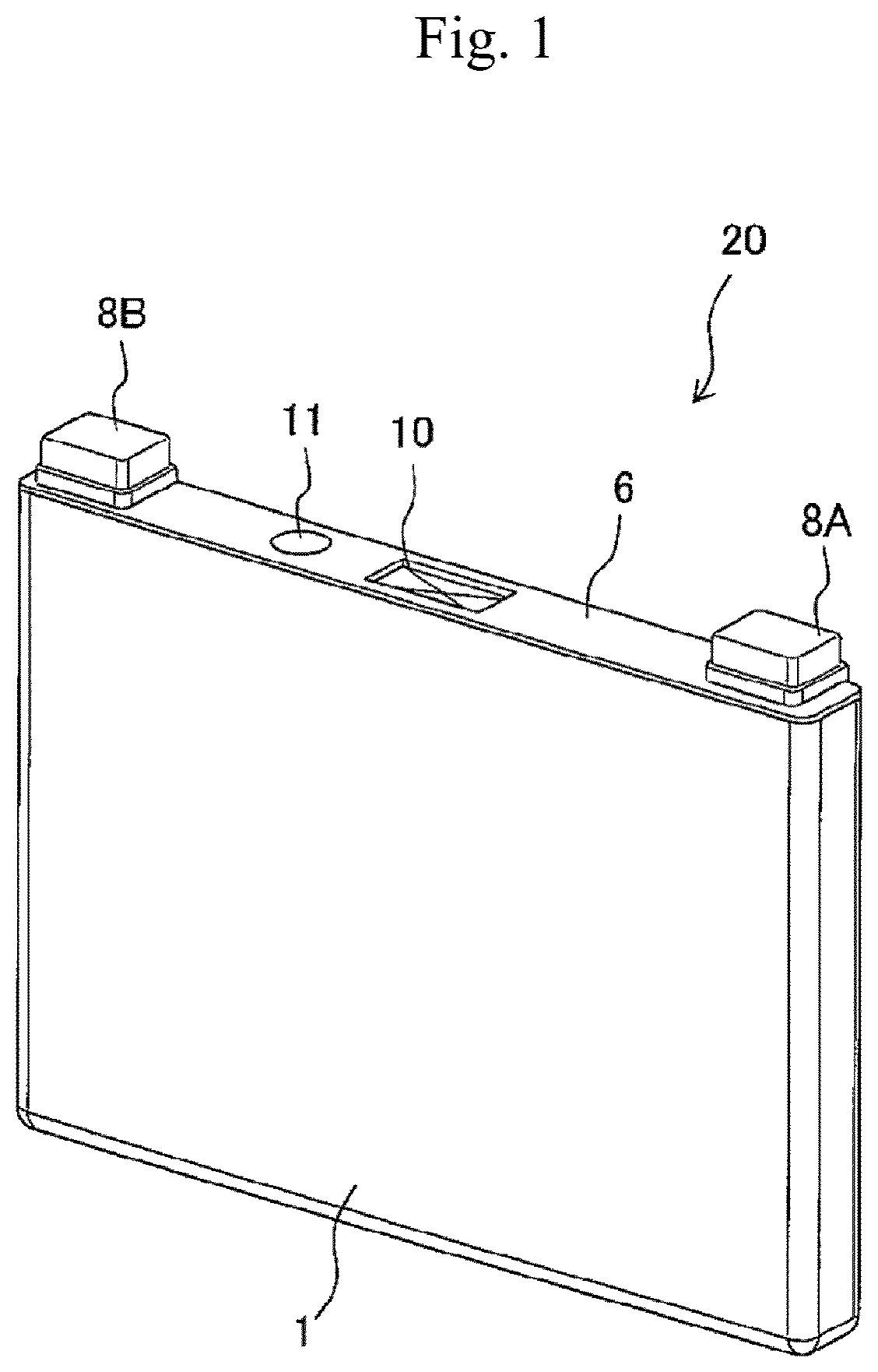 Patent US12599986 Figure 1 – Ultrasonic horn, secondary battery, and method for manufacturing secondary battery