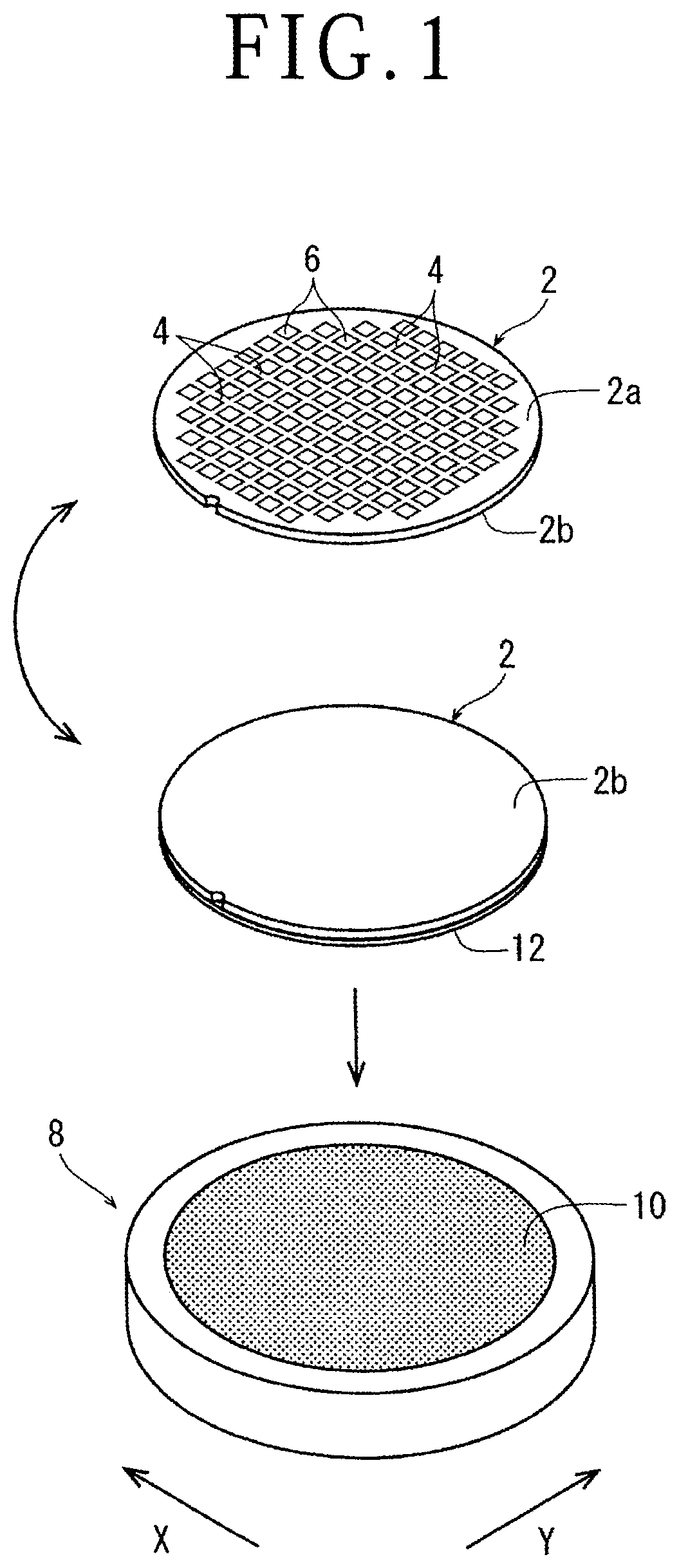 Patent US12599989 Figure 1 – Laser processing method that includes use of a sheet that has transmissibility