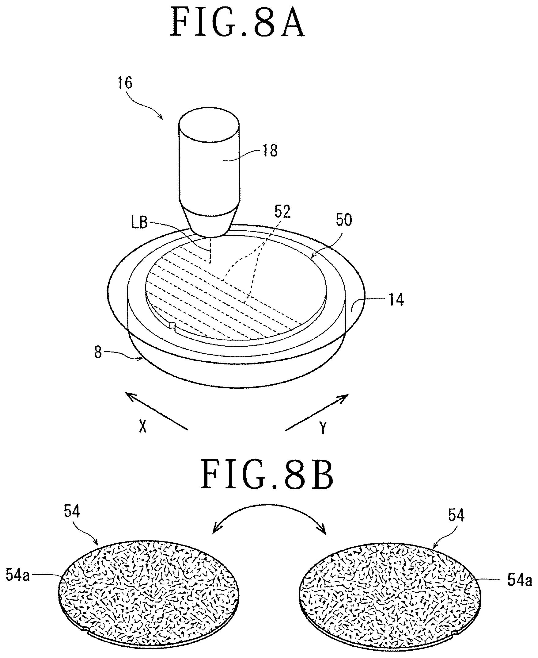Patent US12599989 Figure 6 – Laser processing method that includes use of a sheet that has transmissibility