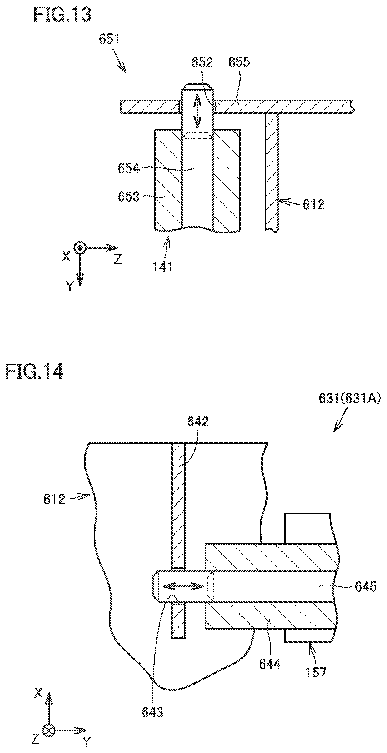 Patent US12599997 Figure 12 – Processing machine