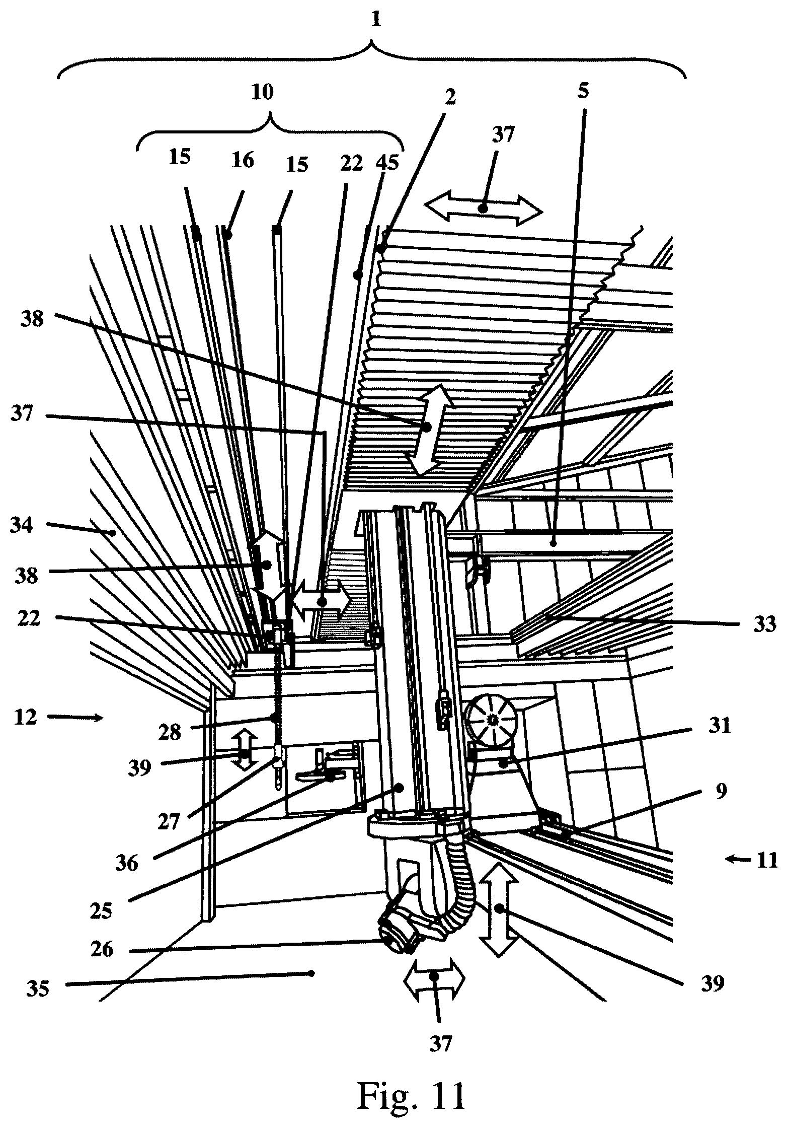 Patent US12599999 Figure 9 – Processing machine and processing method