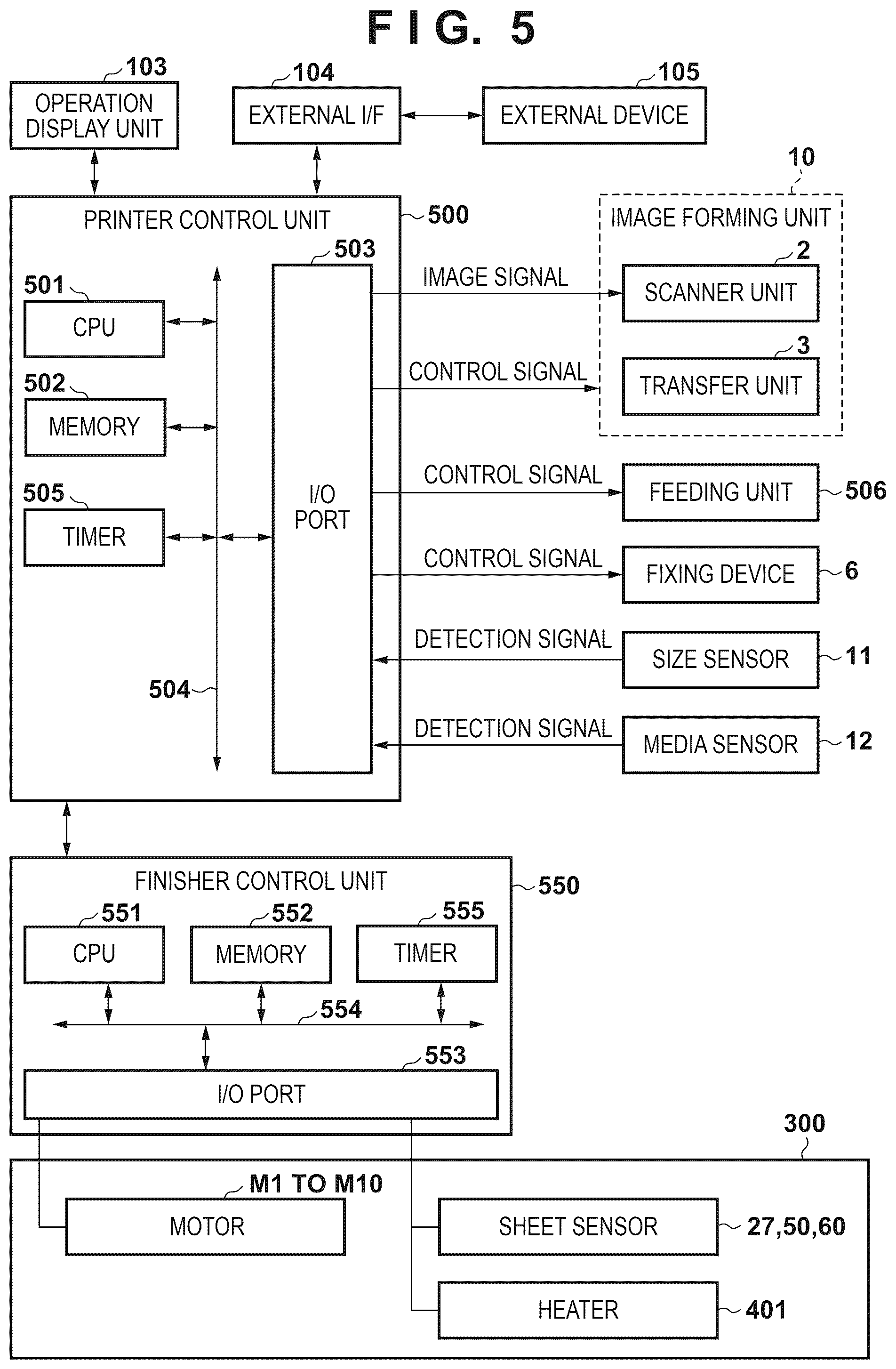 Patent US12602000 Figure 6 – Image forming system and post-processing apparatus for producing booklet by bonding plurality of sheets