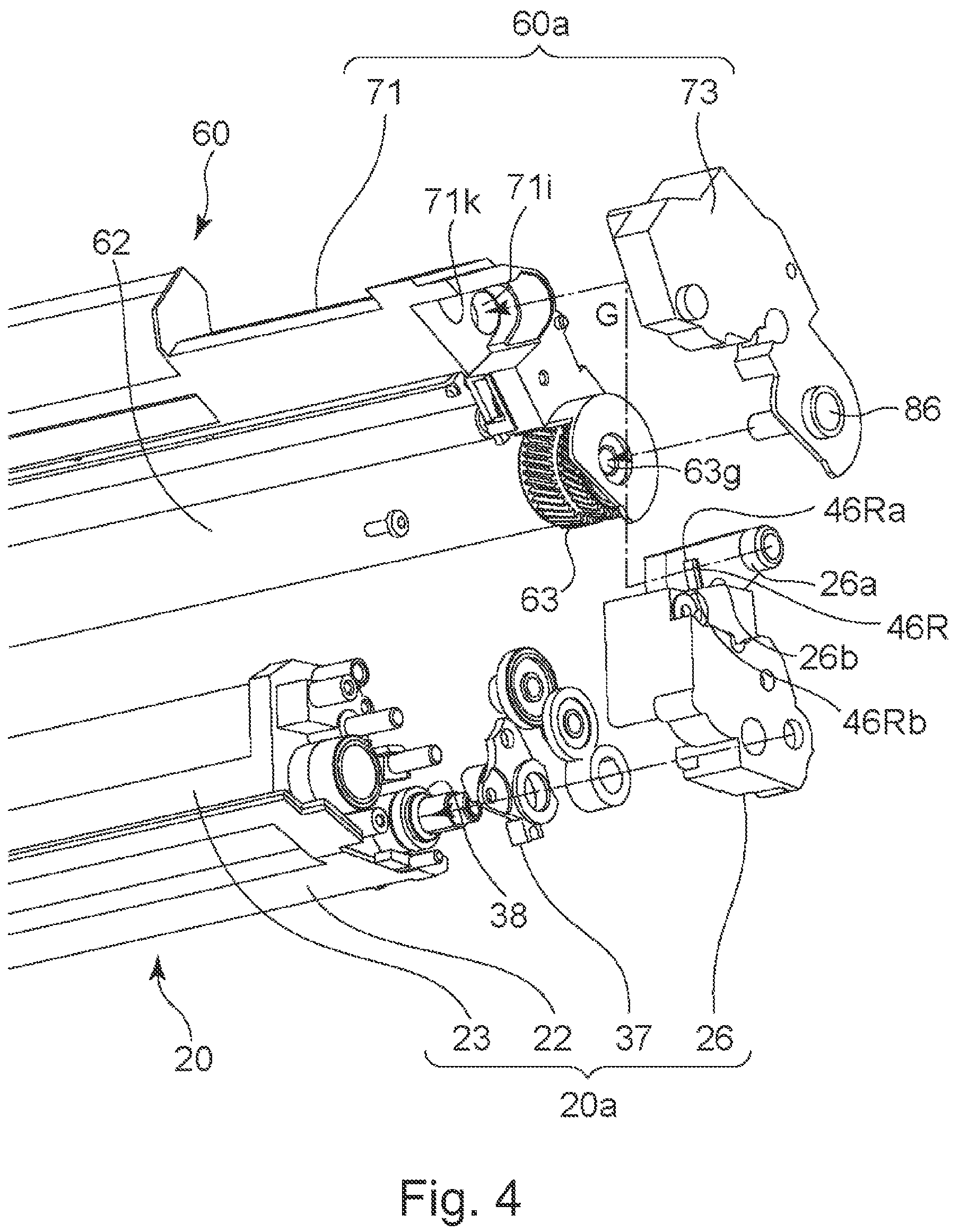 Patent US12602001 Figure 4 – Photosensitive member unit, cartridge and electrophotographic image forming apparatus