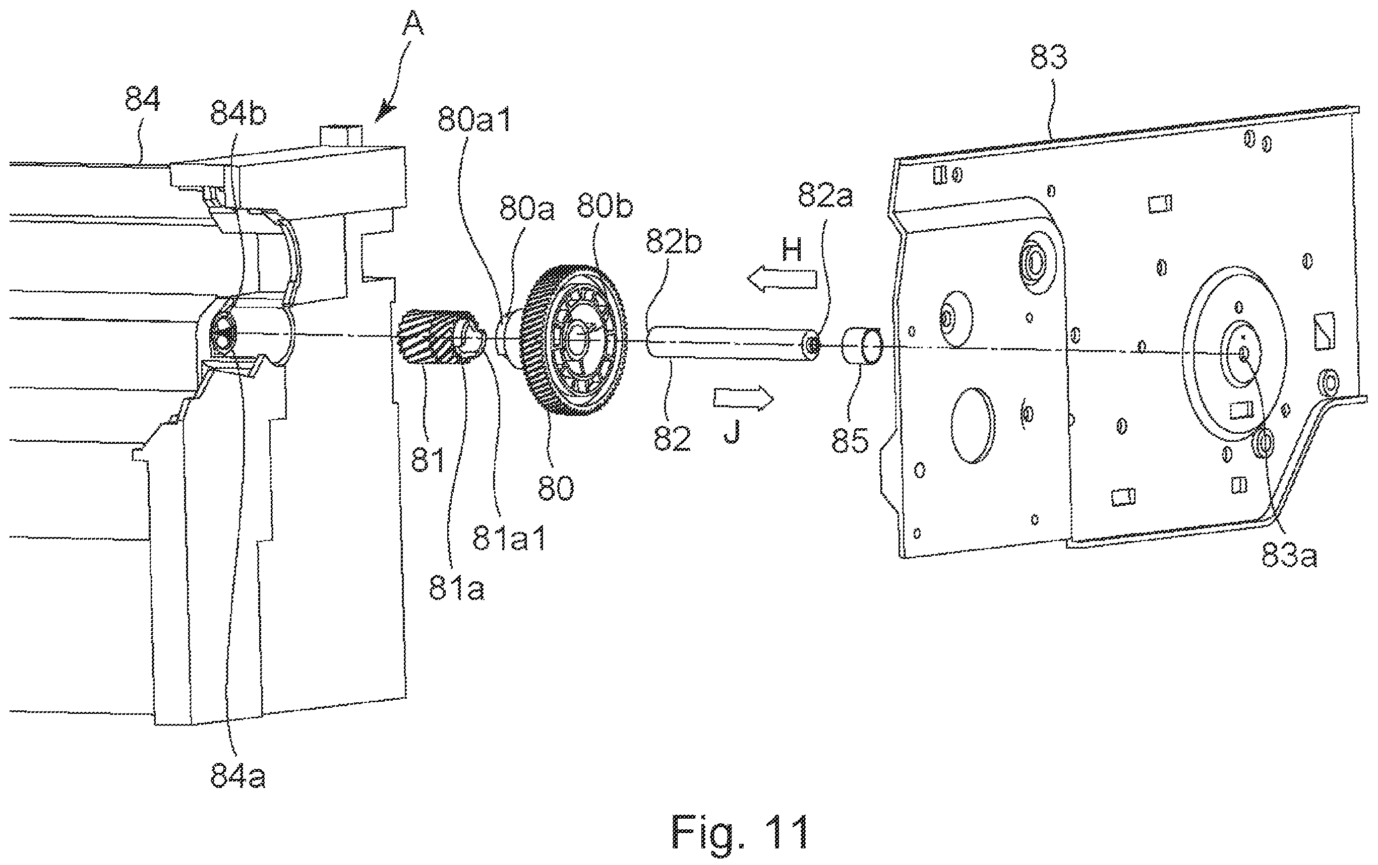 Patent US12602001 Figure 11 – Photosensitive member unit, cartridge and electrophotographic image forming apparatus