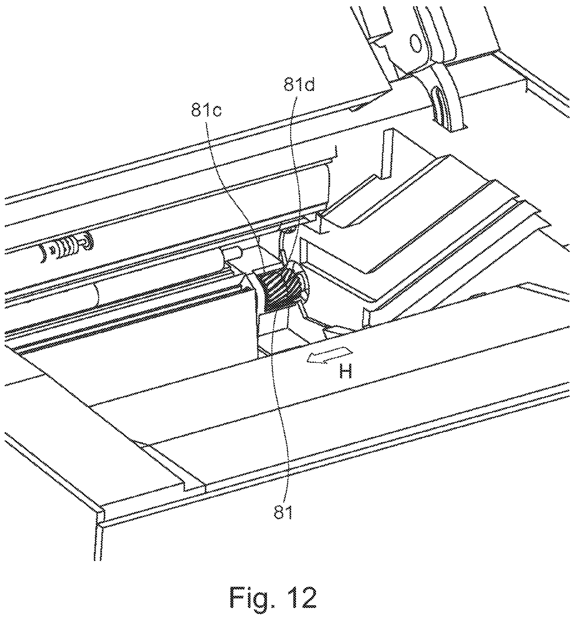Patent US12602001 Figure 12 – Photosensitive member unit, cartridge and electrophotographic image forming apparatus