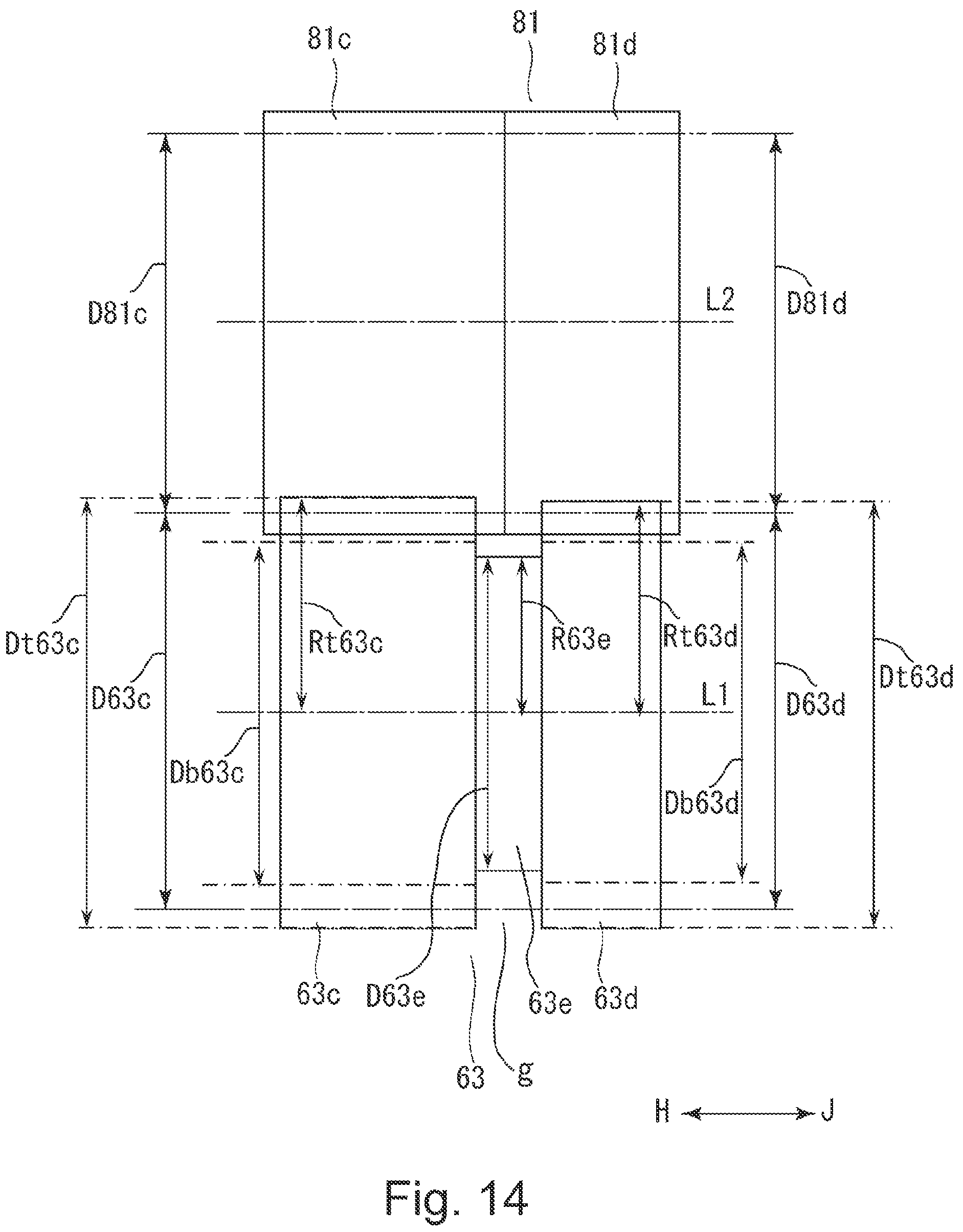 Patent US12602001 Figure 14 – Photosensitive member unit, cartridge and electrophotographic image forming apparatus