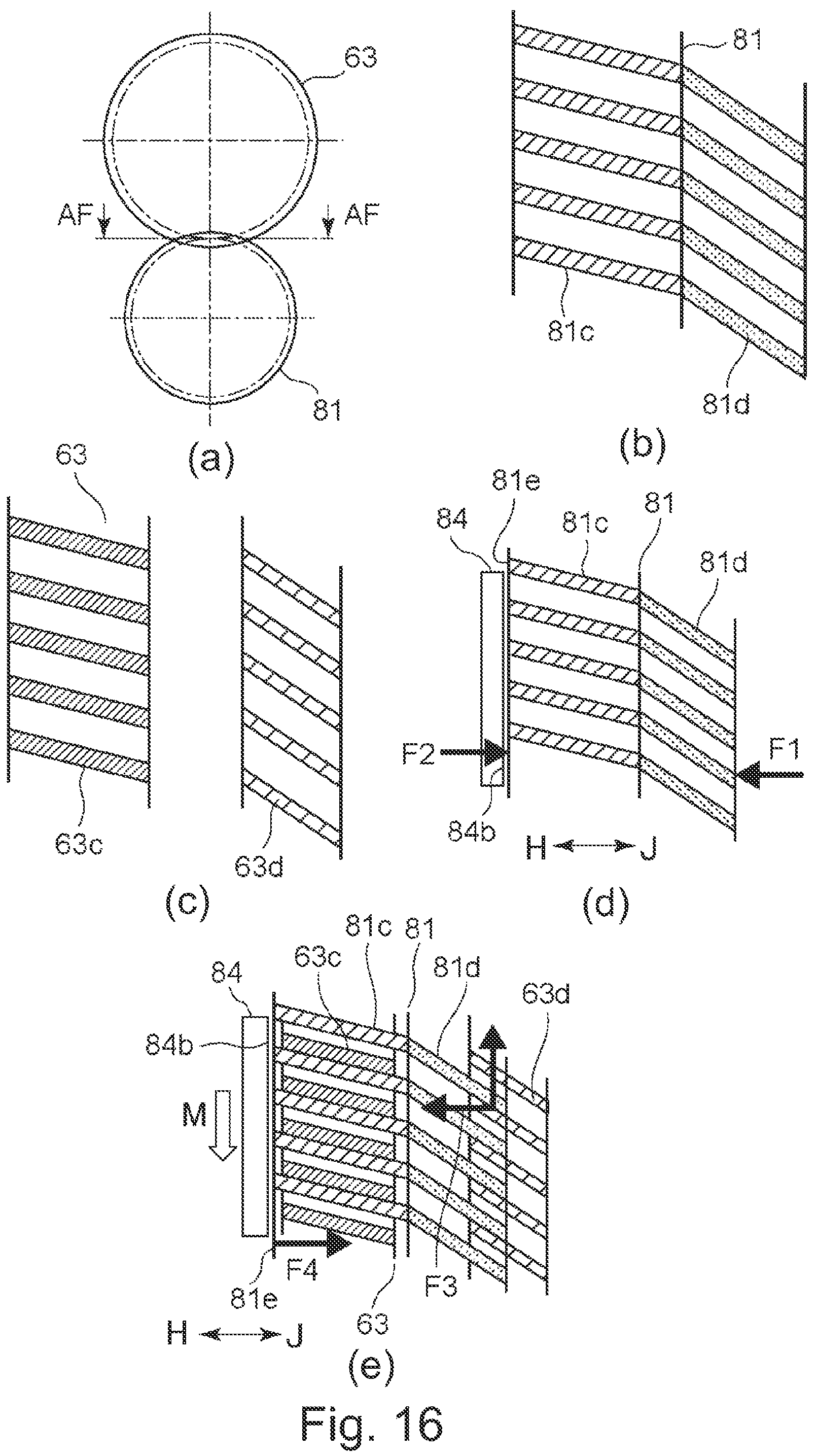 Patent US12602001 Figure 16 – Photosensitive member unit, cartridge and electrophotographic image forming apparatus