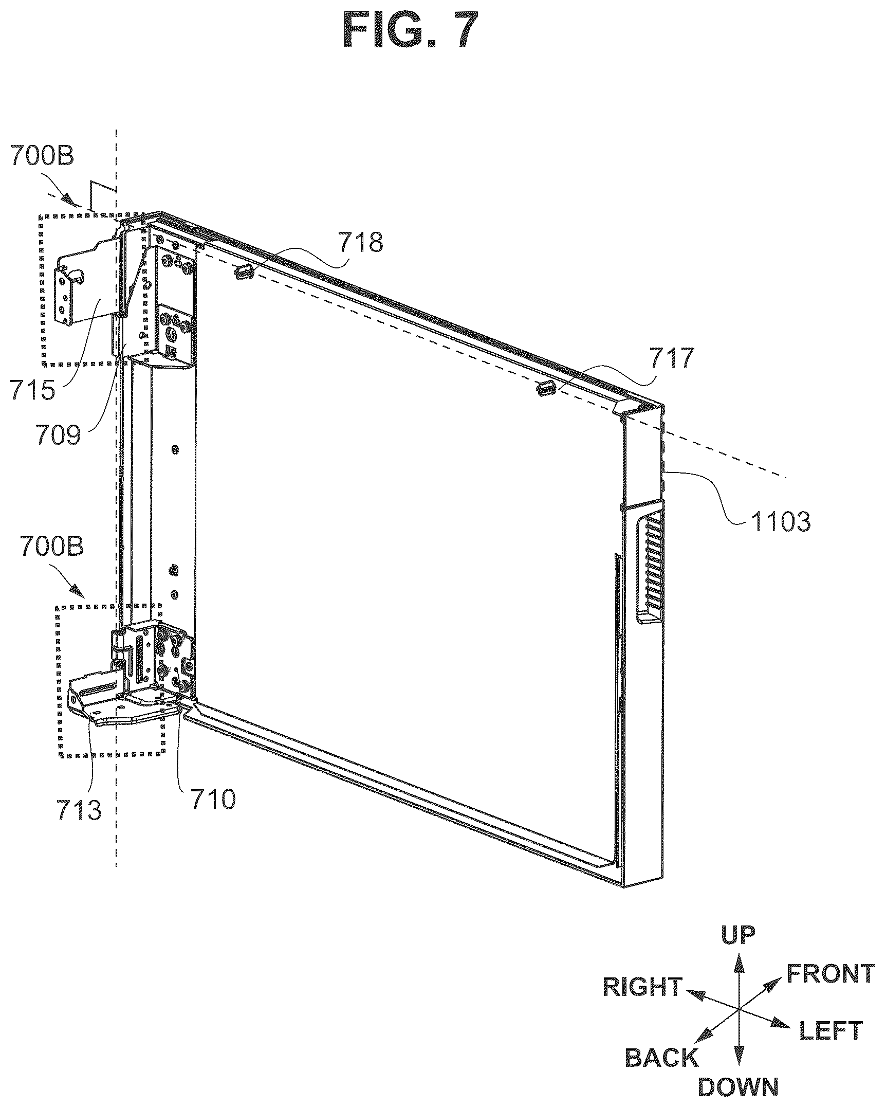 Patent US12602002 Figure 7 – Image forming apparatus to reduce positional deviation between doors
