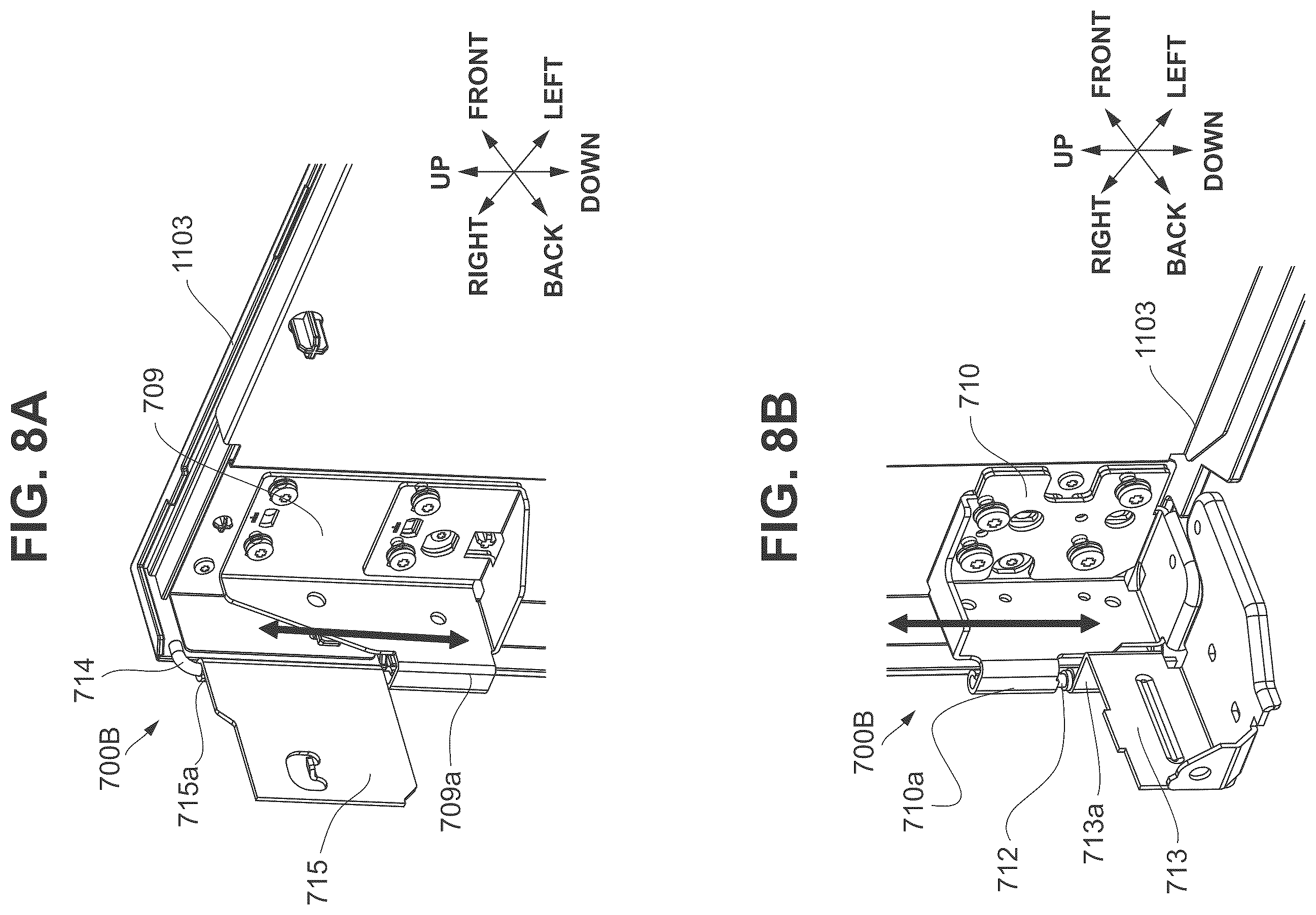 Patent US12602002 Figure 8 – Image forming apparatus to reduce positional deviation between doors