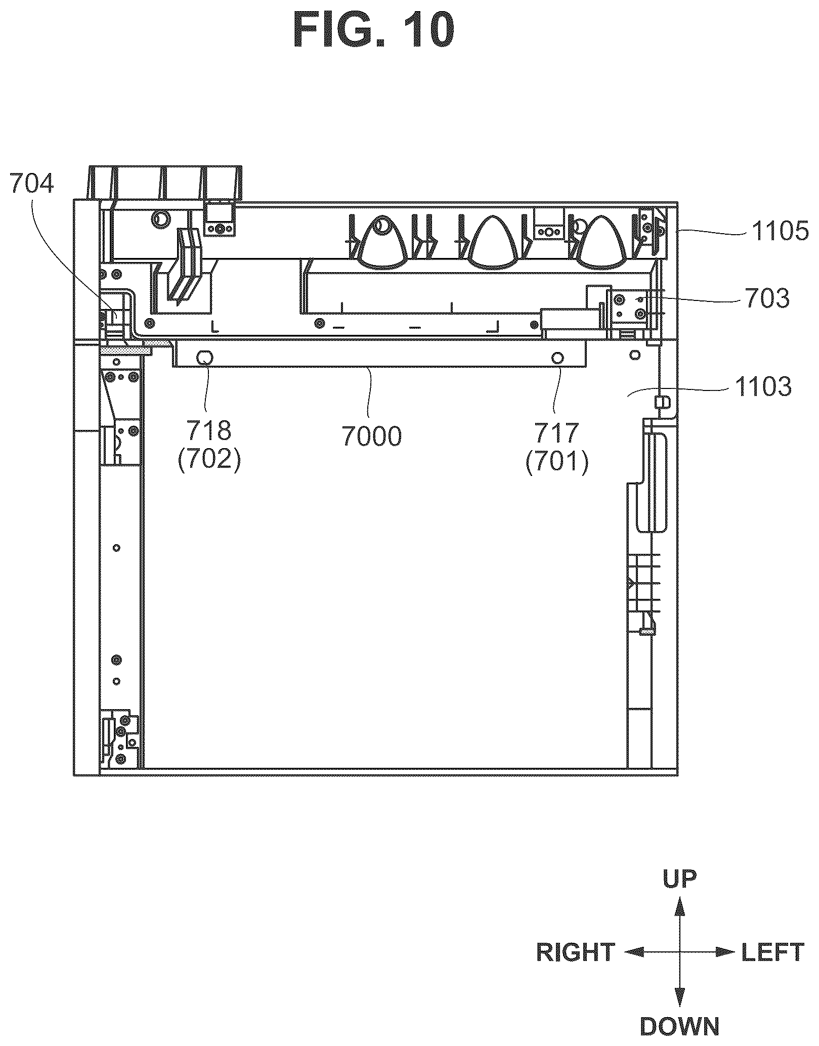Patent US12602002 Figure 10 – Image forming apparatus to reduce positional deviation between doors
