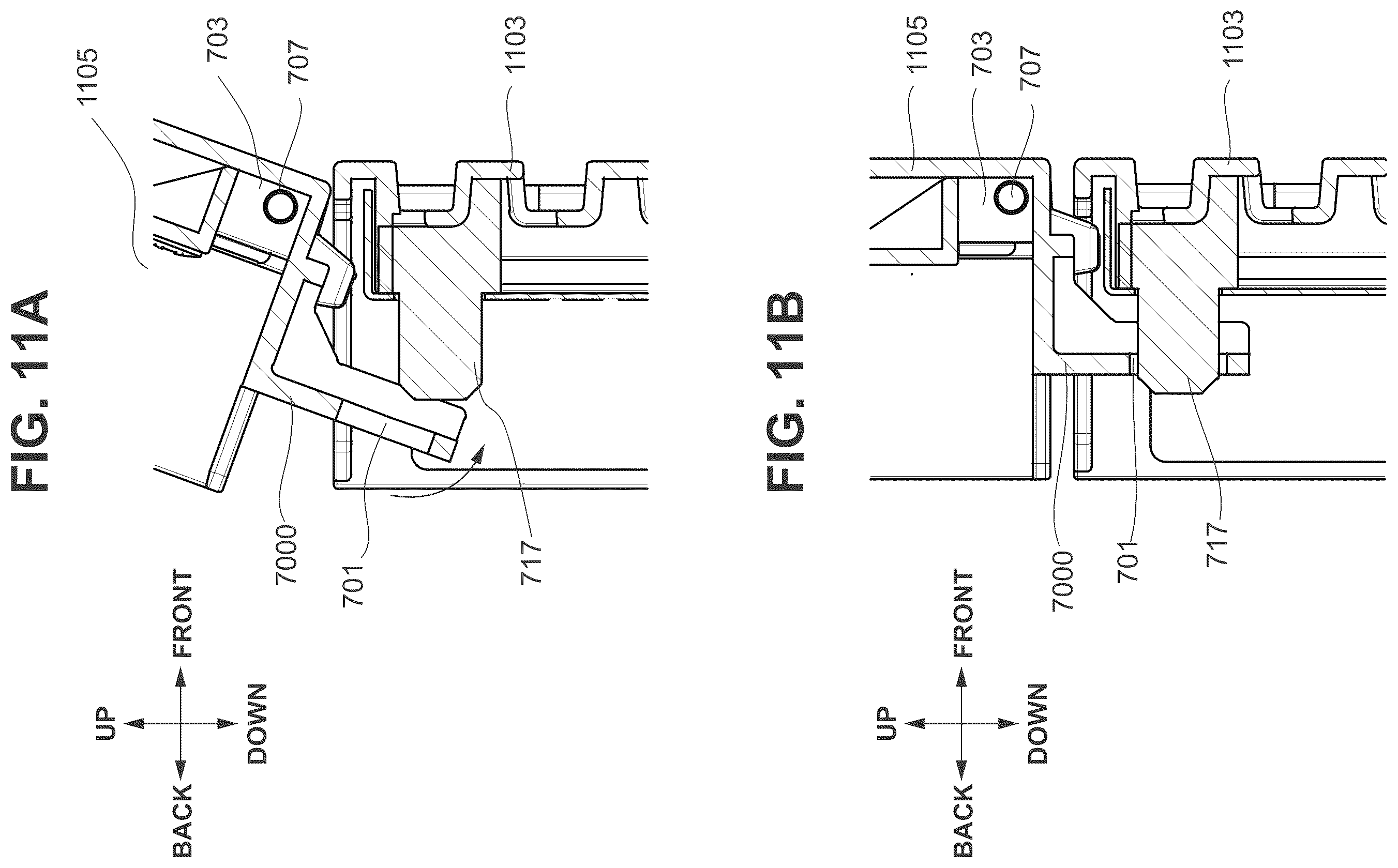 Patent US12602002 Figure 11 – Image forming apparatus to reduce positional deviation between doors