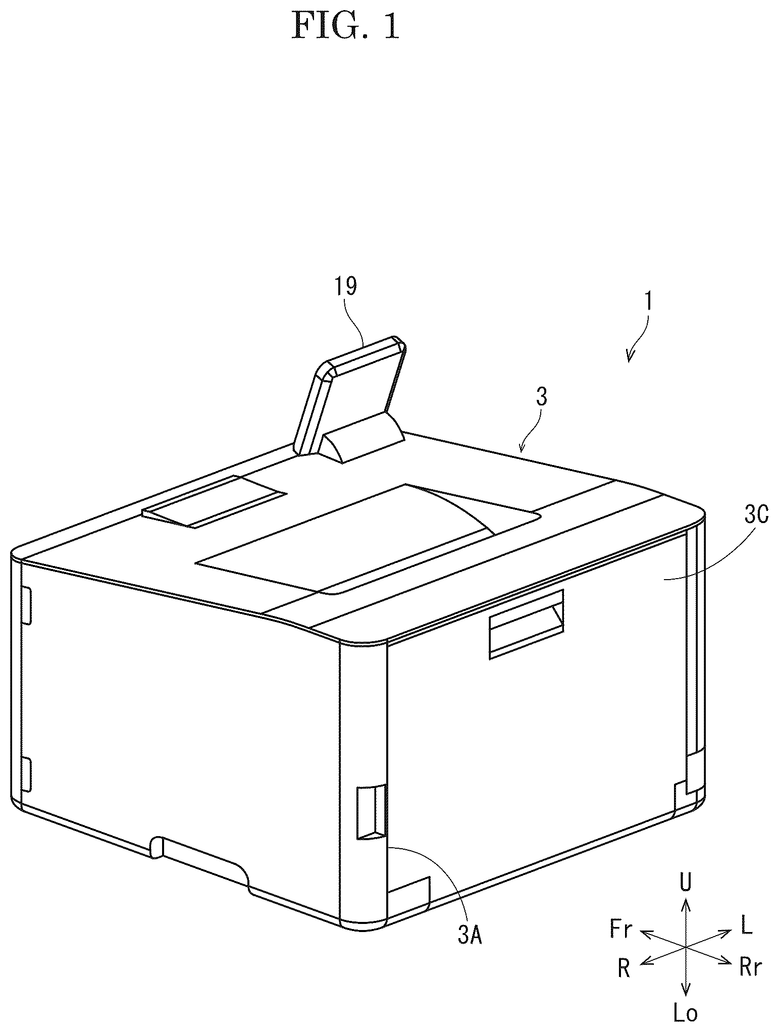 Patent US12602004 Figure 1 – Image forming apparatus