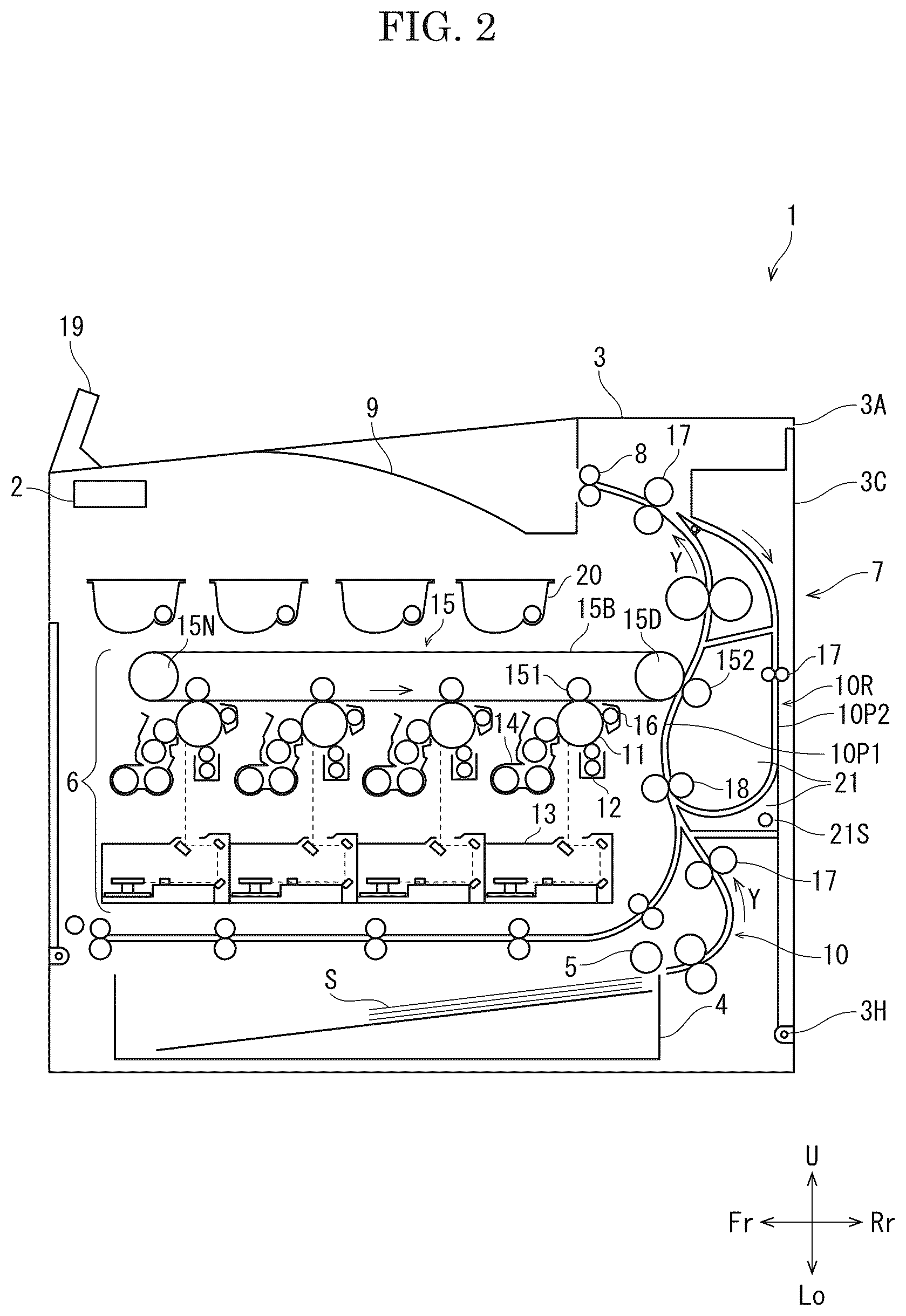 Patent US12602004 Figure 2 – Image forming apparatus
