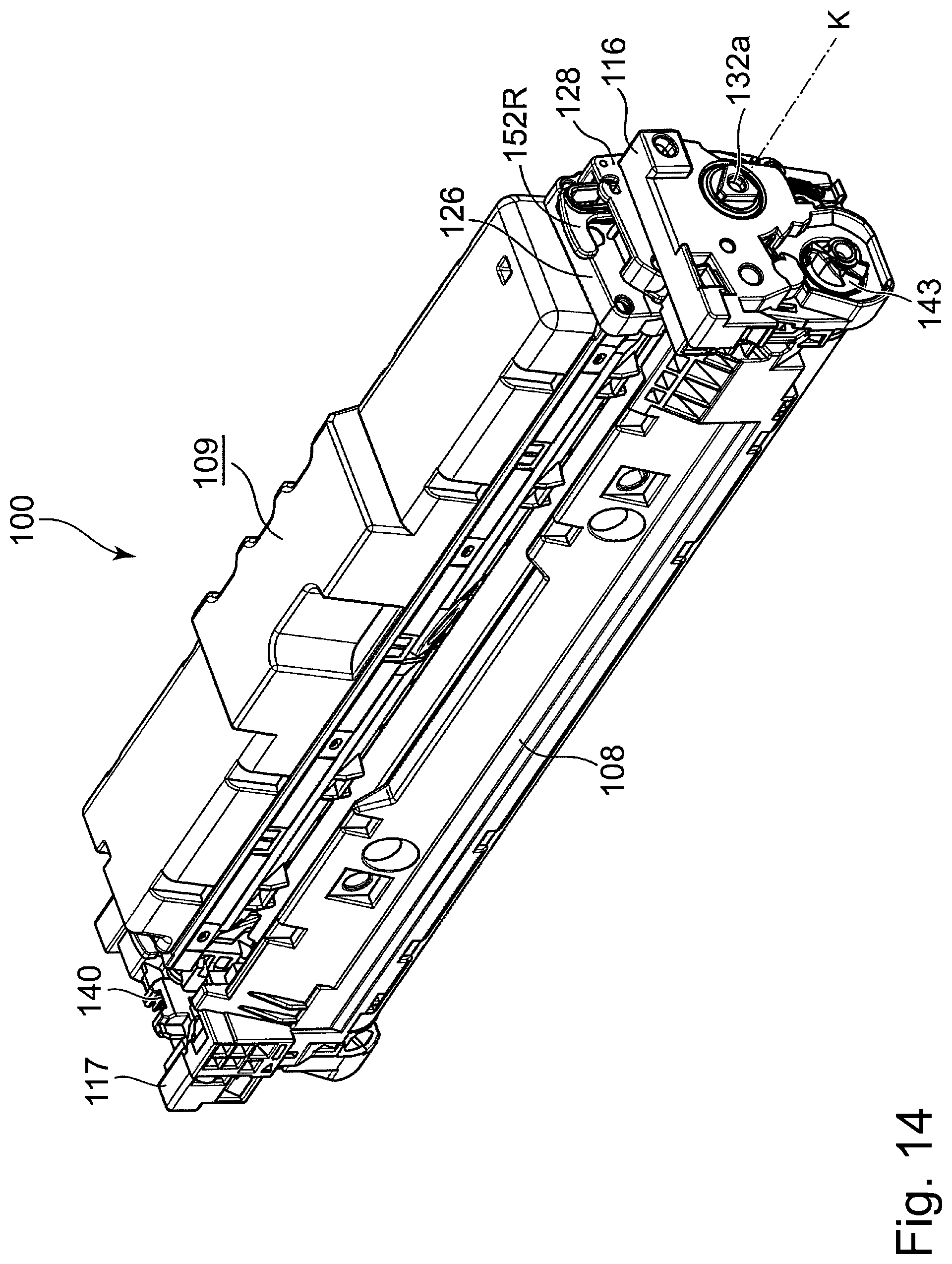 Patent US12602006 Figure 14 – Cartridge and image forming apparatus