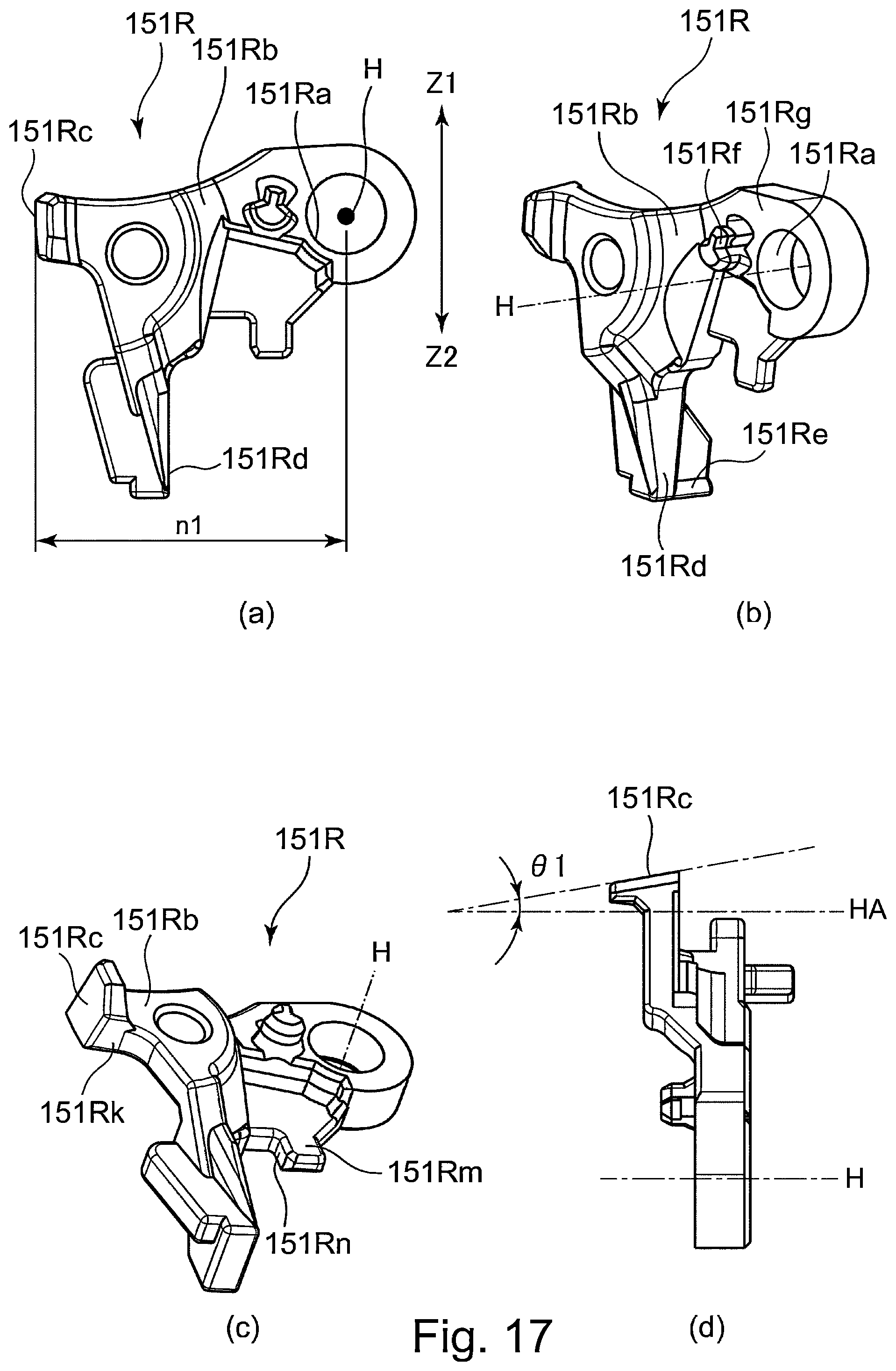 Patent US12602006 Figure 17 – Cartridge and image forming apparatus