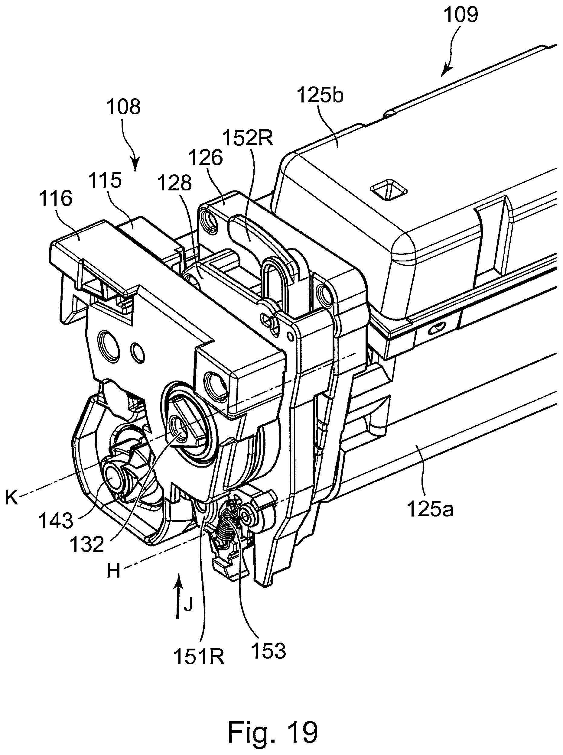 Patent US12602006 Figure 19 – Cartridge and image forming apparatus