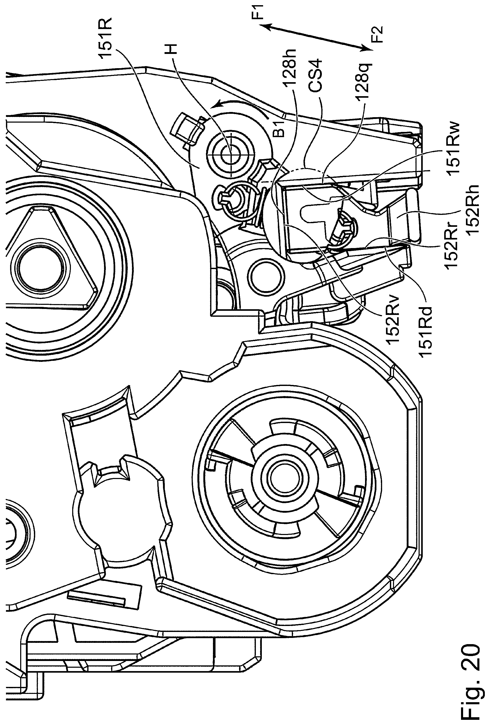 Patent US12602006 Figure 20 – Cartridge and image forming apparatus