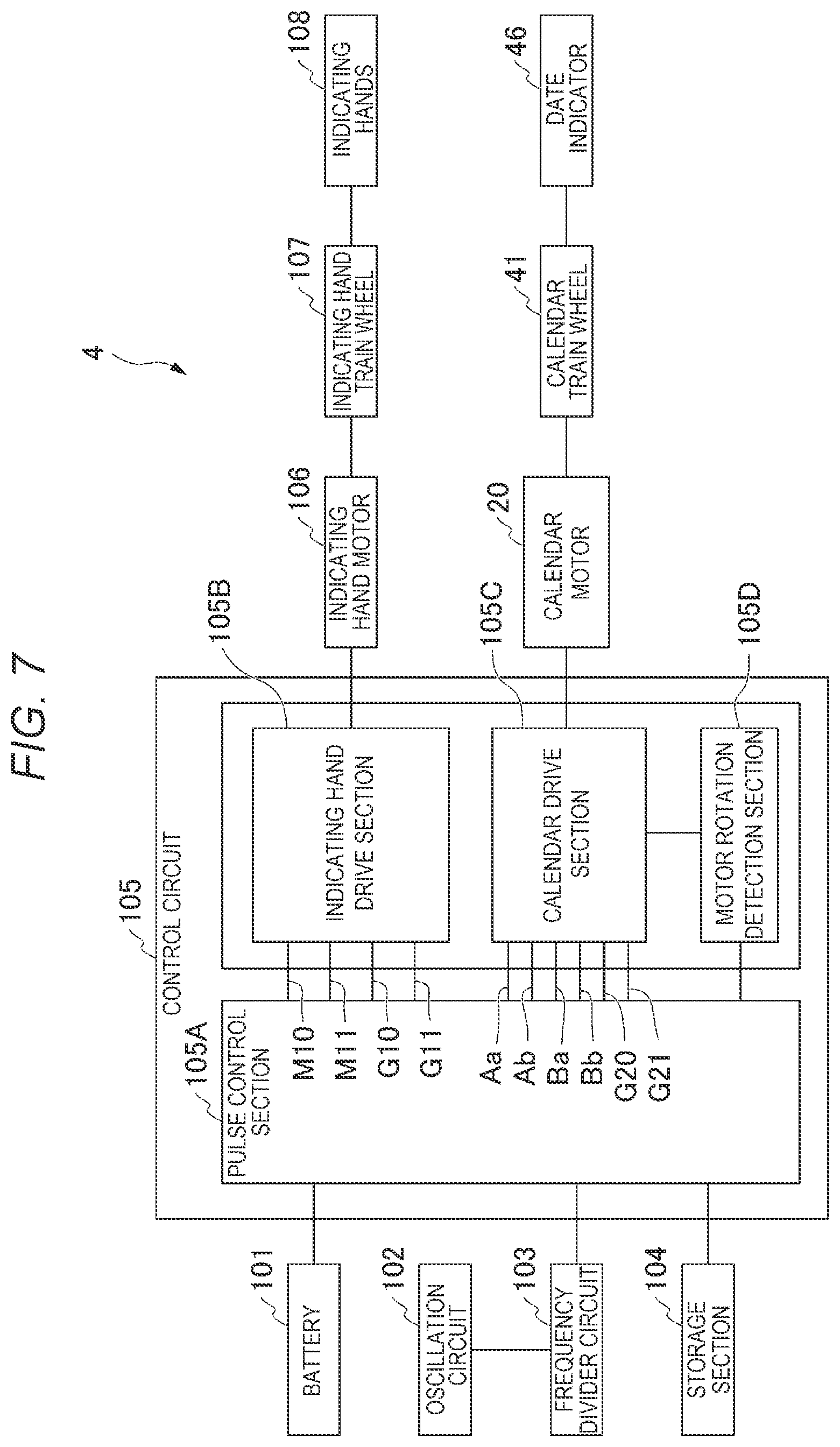 Patent US12602010 Figure 6 – Information display mechanism, timepiece movement, and timepiece