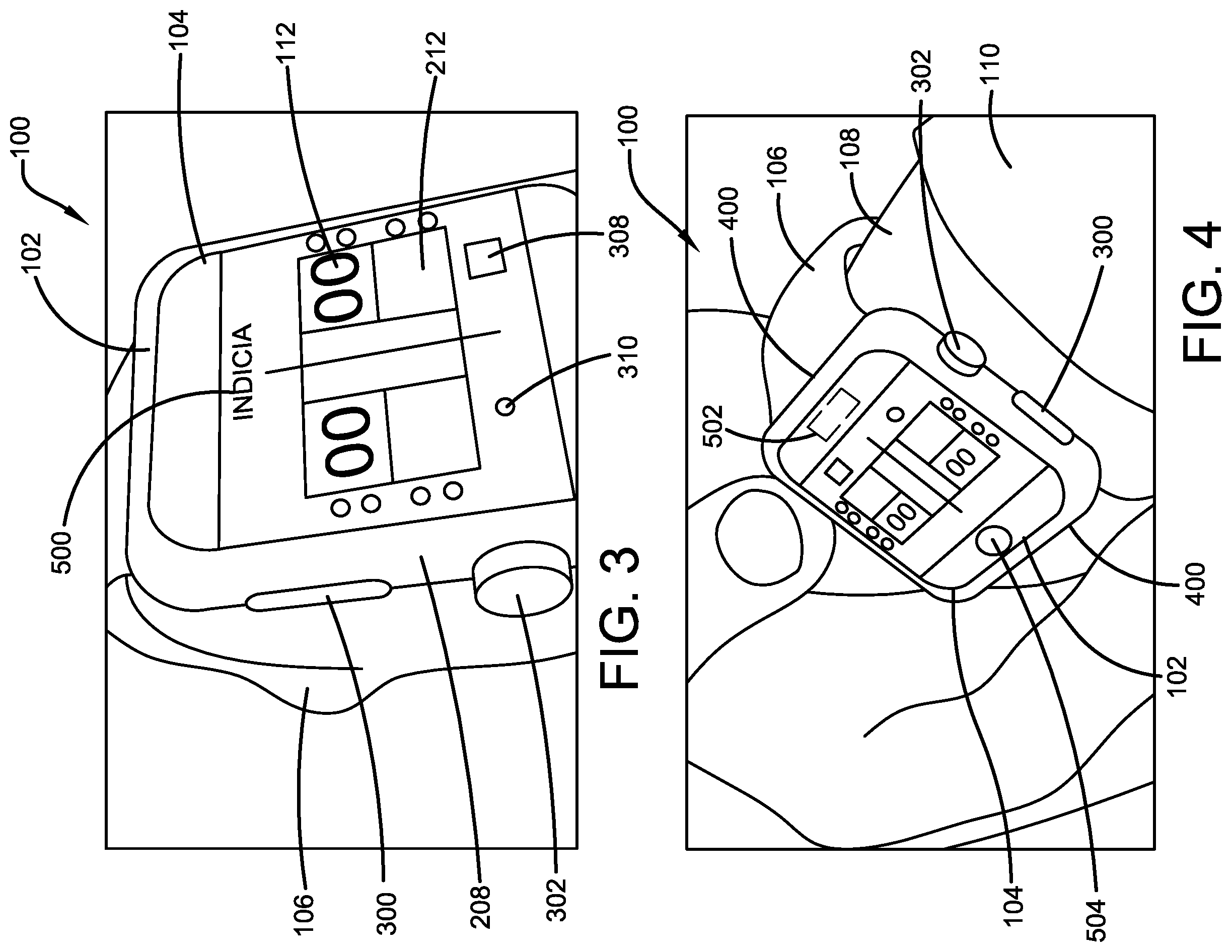 Patent US12602013 Figure 2 – Pickleball score wristwatch device
