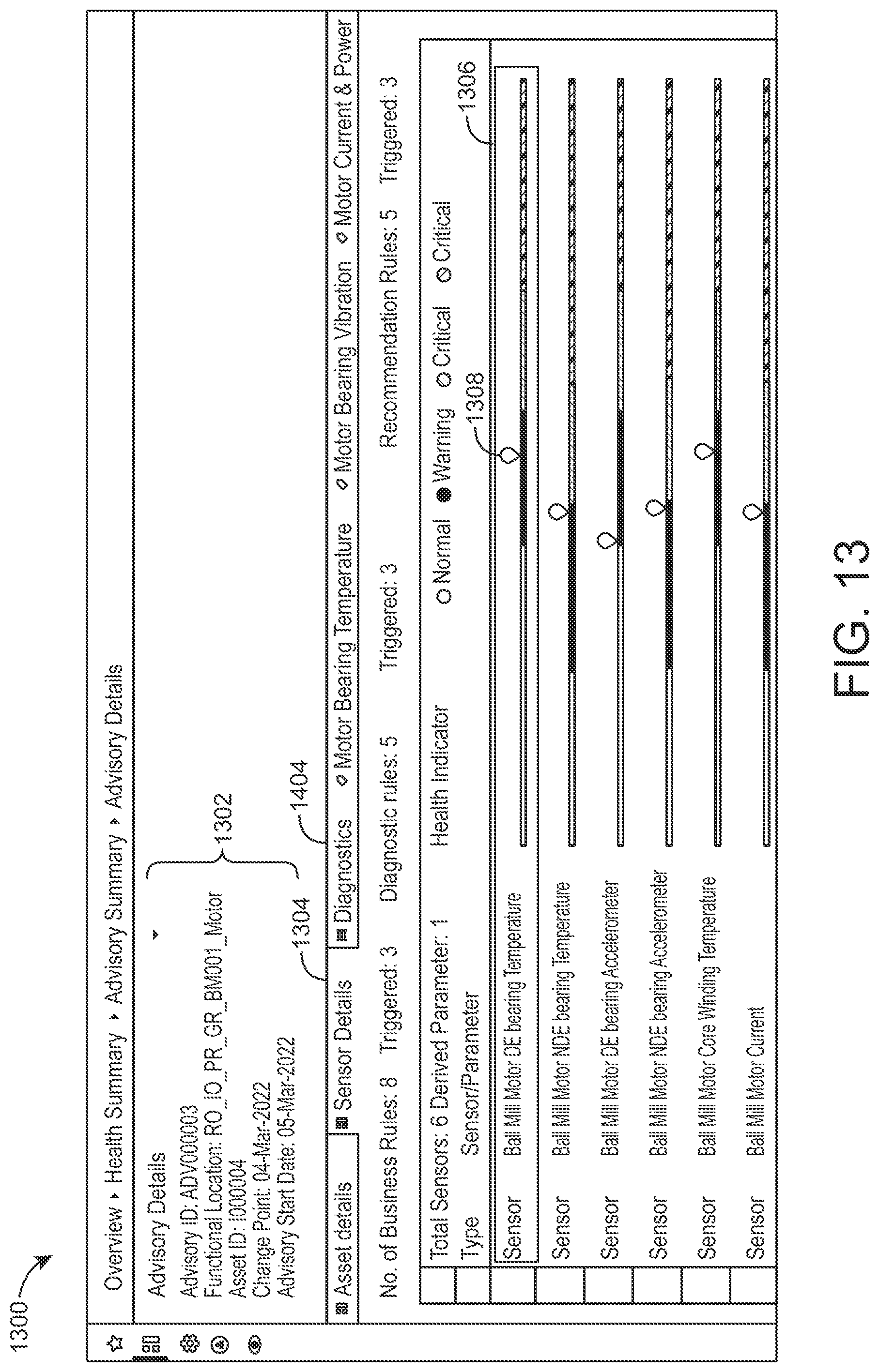 Patent US12602033 Figure 14 – Monitoring and control platform for industrial equipment with extensible data model