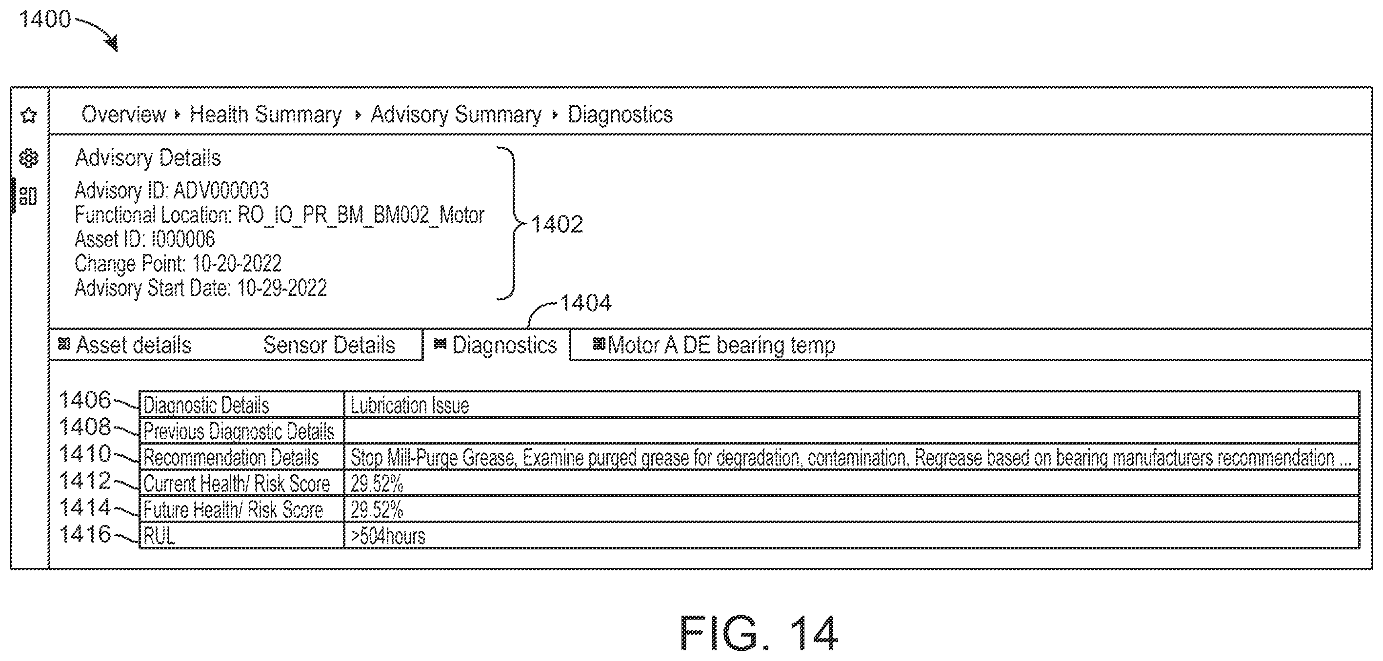 Patent US12602033 Figure 15 – Monitoring and control platform for industrial equipment with extensible data model