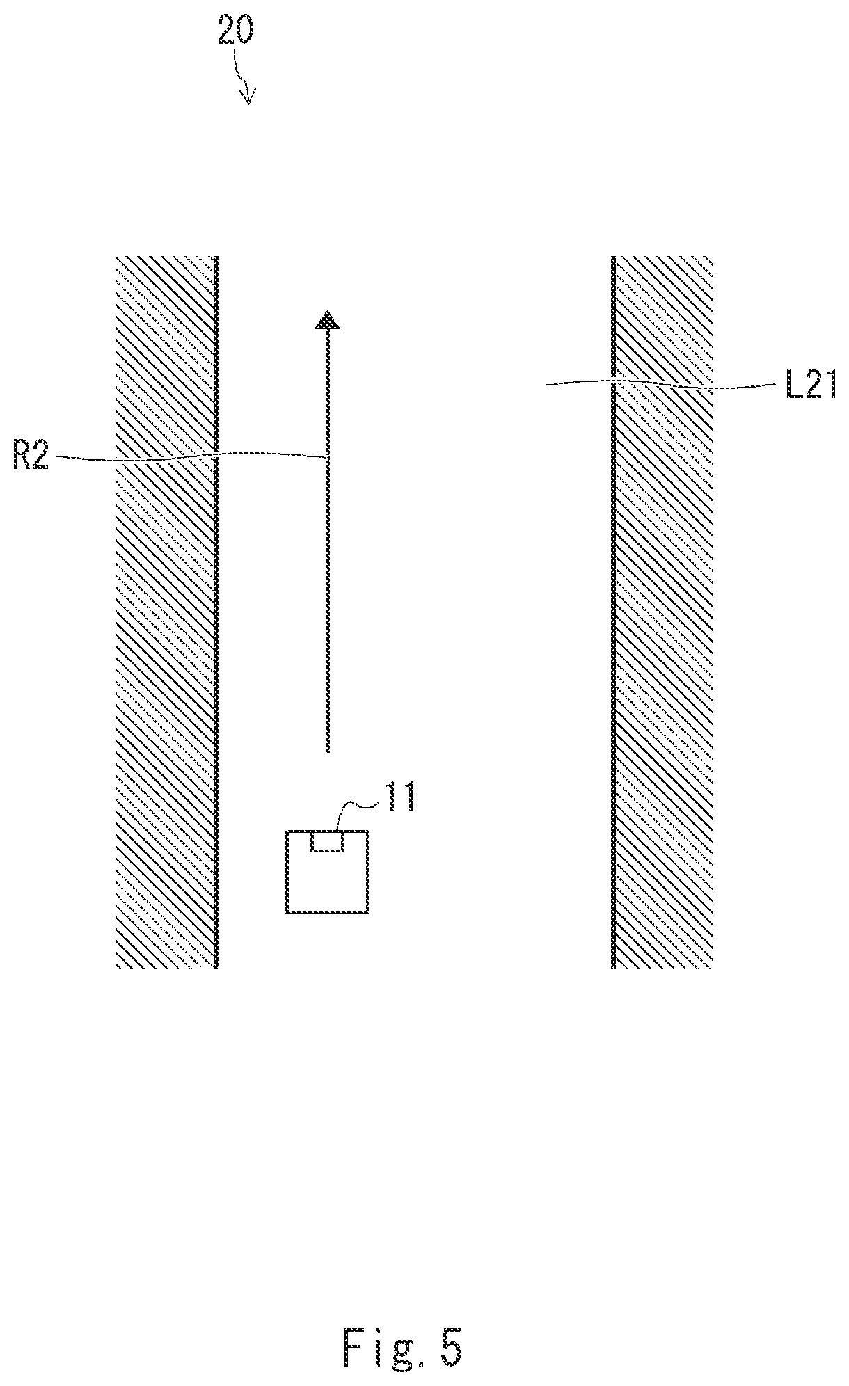 Patent US12602044 Figure 5 – Vehicle control system, vehicle control method, and vehicle control program