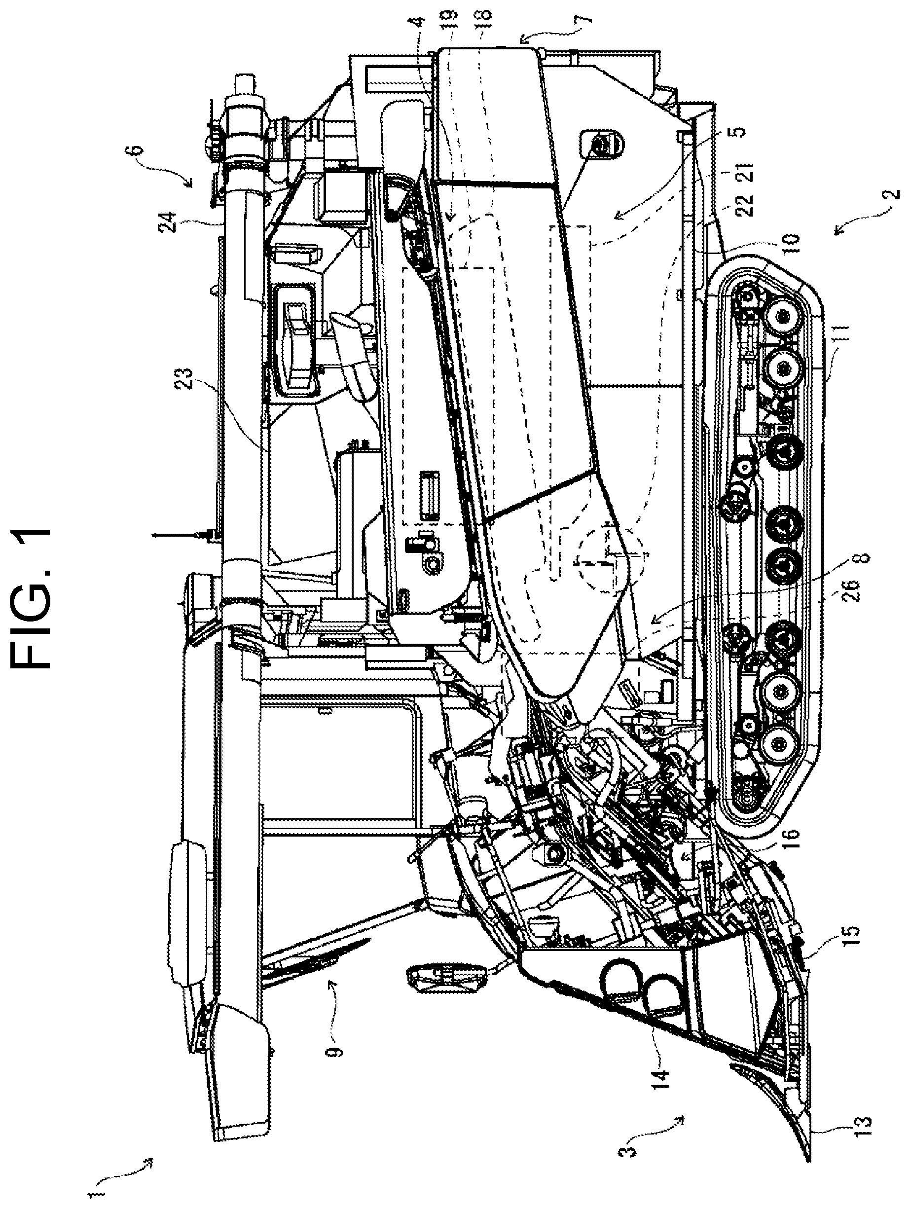Patent US12602045 Figure 1 – Autonomous operation method, work vehicle, and autonomous operation system