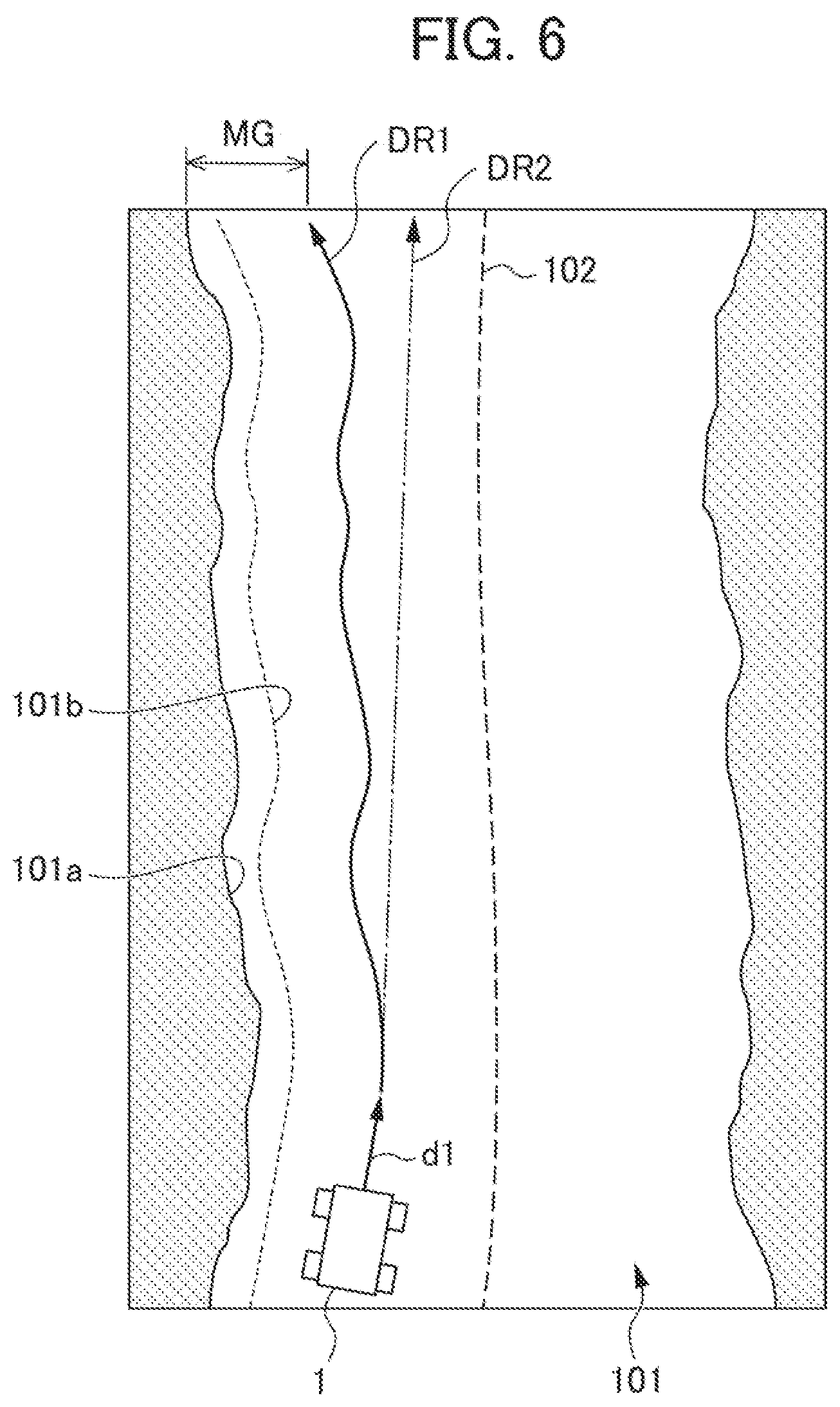 Patent US12602048 Figure 5 – Travel route generation method for autonomous vehicle and control apparatus for autonomous vehicle