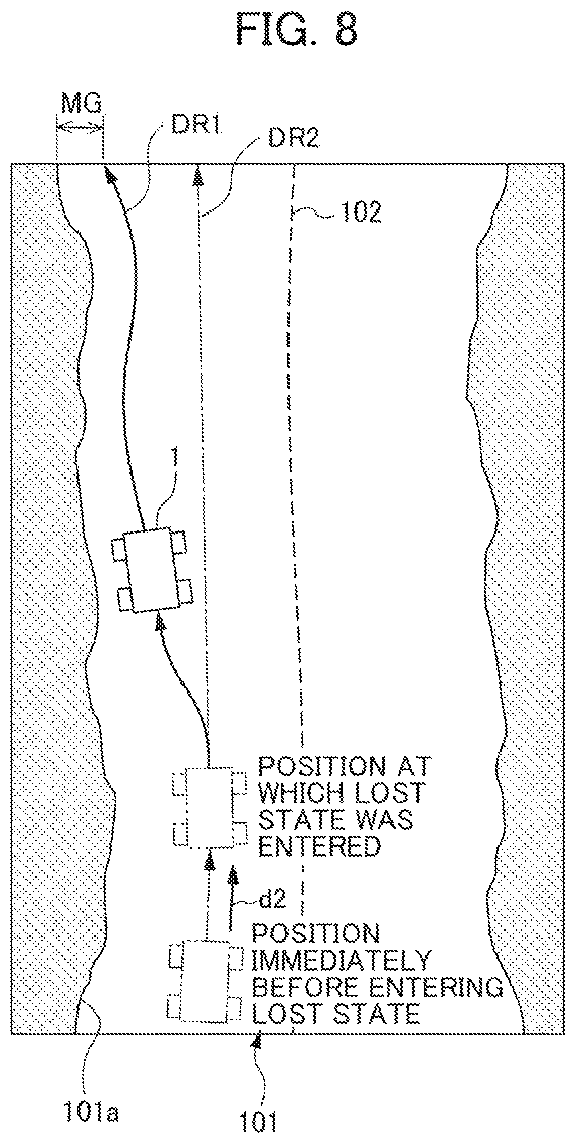 Patent US12602048 Figure 7 – Travel route generation method for autonomous vehicle and control apparatus for autonomous vehicle