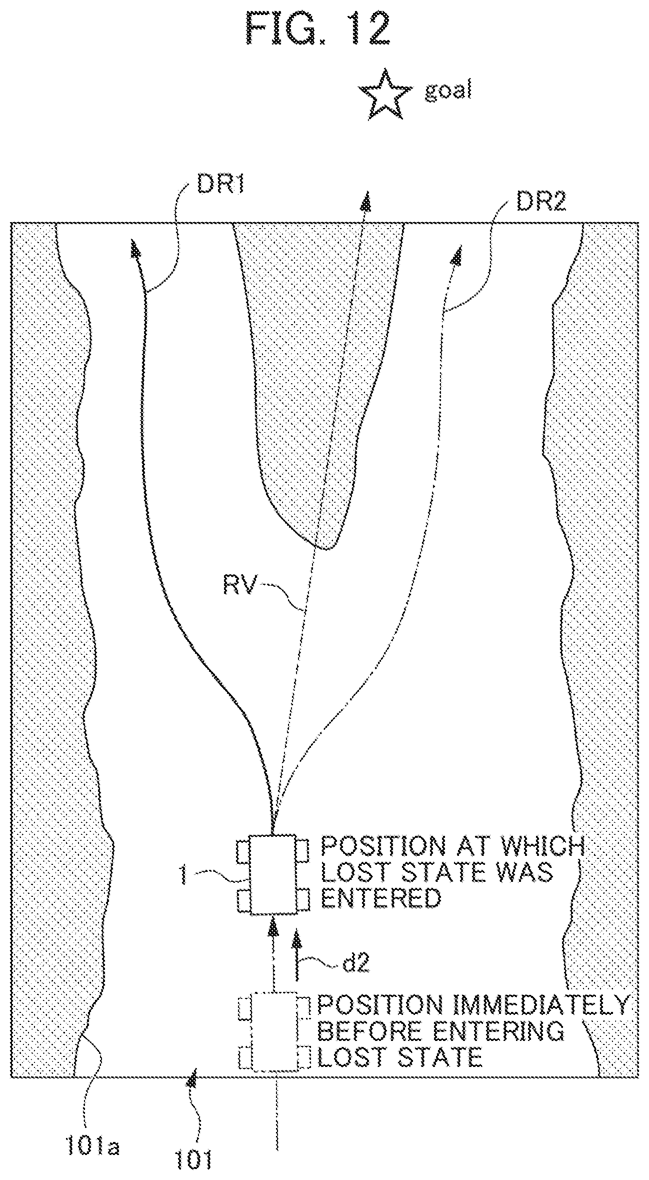 Patent US12602048 Figure 11 – Travel route generation method for autonomous vehicle and control apparatus for autonomous vehicle