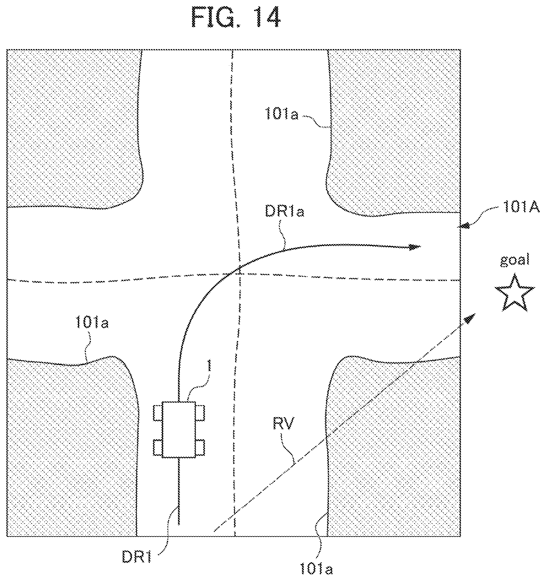 Patent US12602048 Figure 13 – Travel route generation method for autonomous vehicle and control apparatus for autonomous vehicle