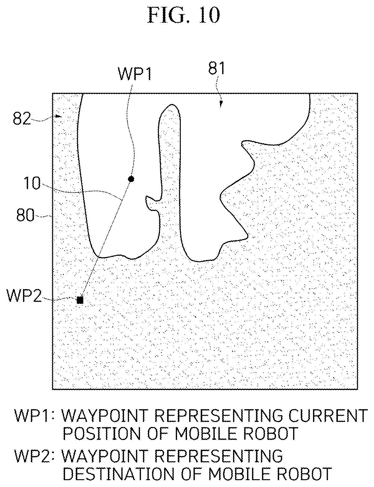 Patent US12602052 Figure 10 – Method and apparatus with navigation path generation