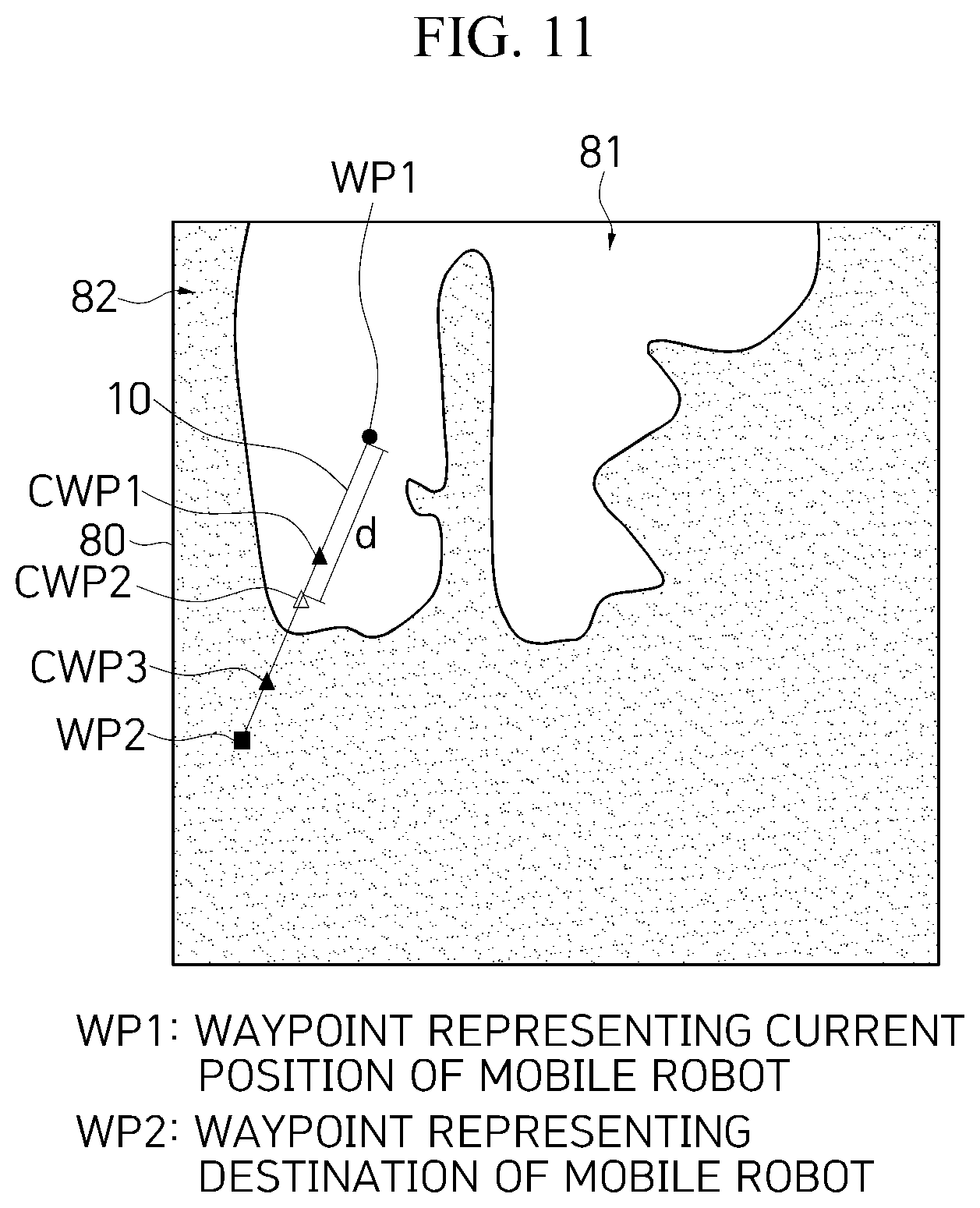 Patent US12602052 Figure 11 – Method and apparatus with navigation path generation
