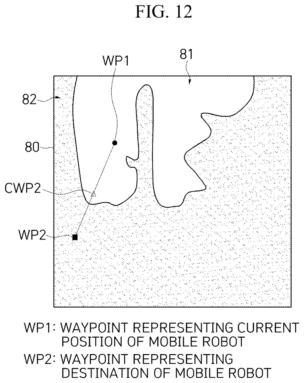 Patent US12602052 Figure 12 – Method and apparatus with navigation path generation
