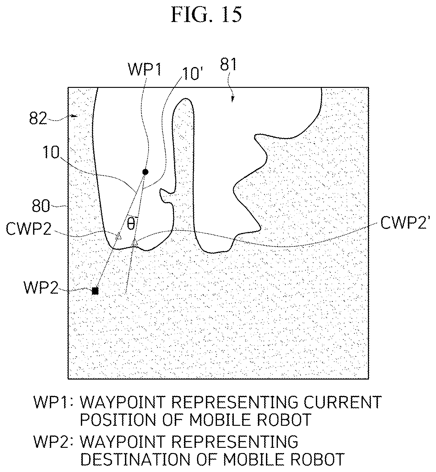 Patent US12602052 Figure 15 – Method and apparatus with navigation path generation