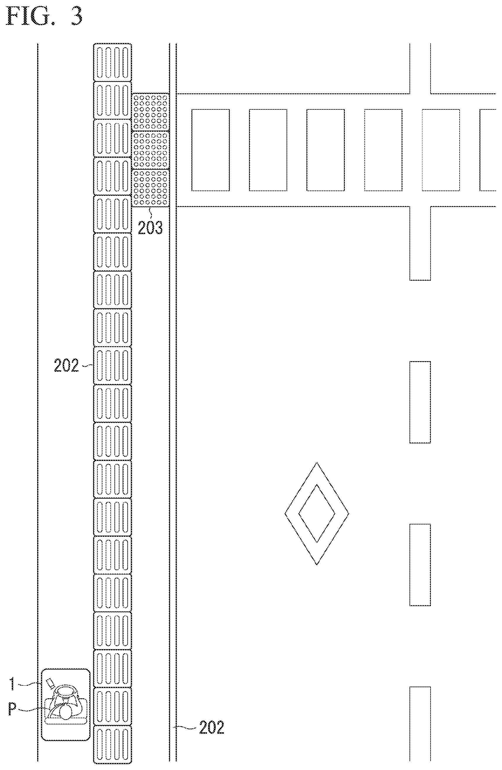 Patent US12602054 Figure 3 – Control device for mobile object, control method for mobile object, and storage medium