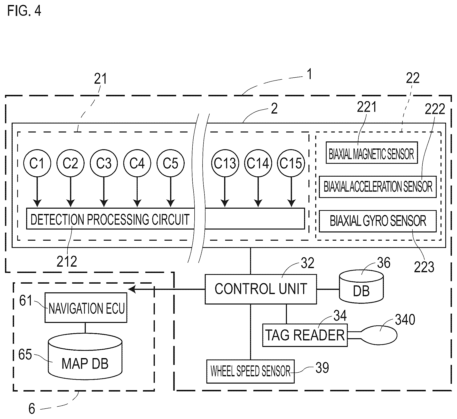 Patent US12602055 Figure 4 – Vehicular system