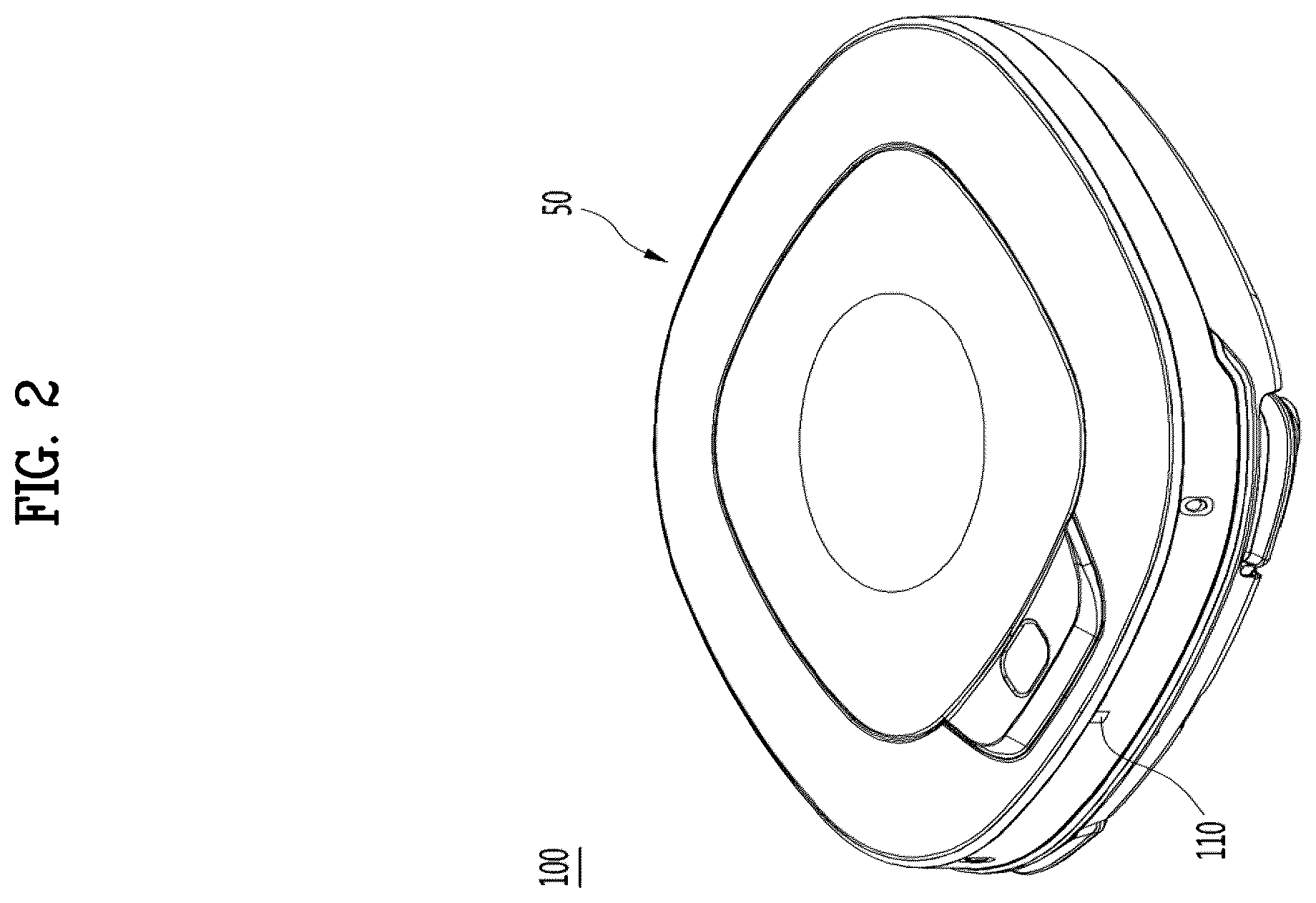 Patent US12602057 Figure 2 – Artificial intelligence cleaner and method for operating same