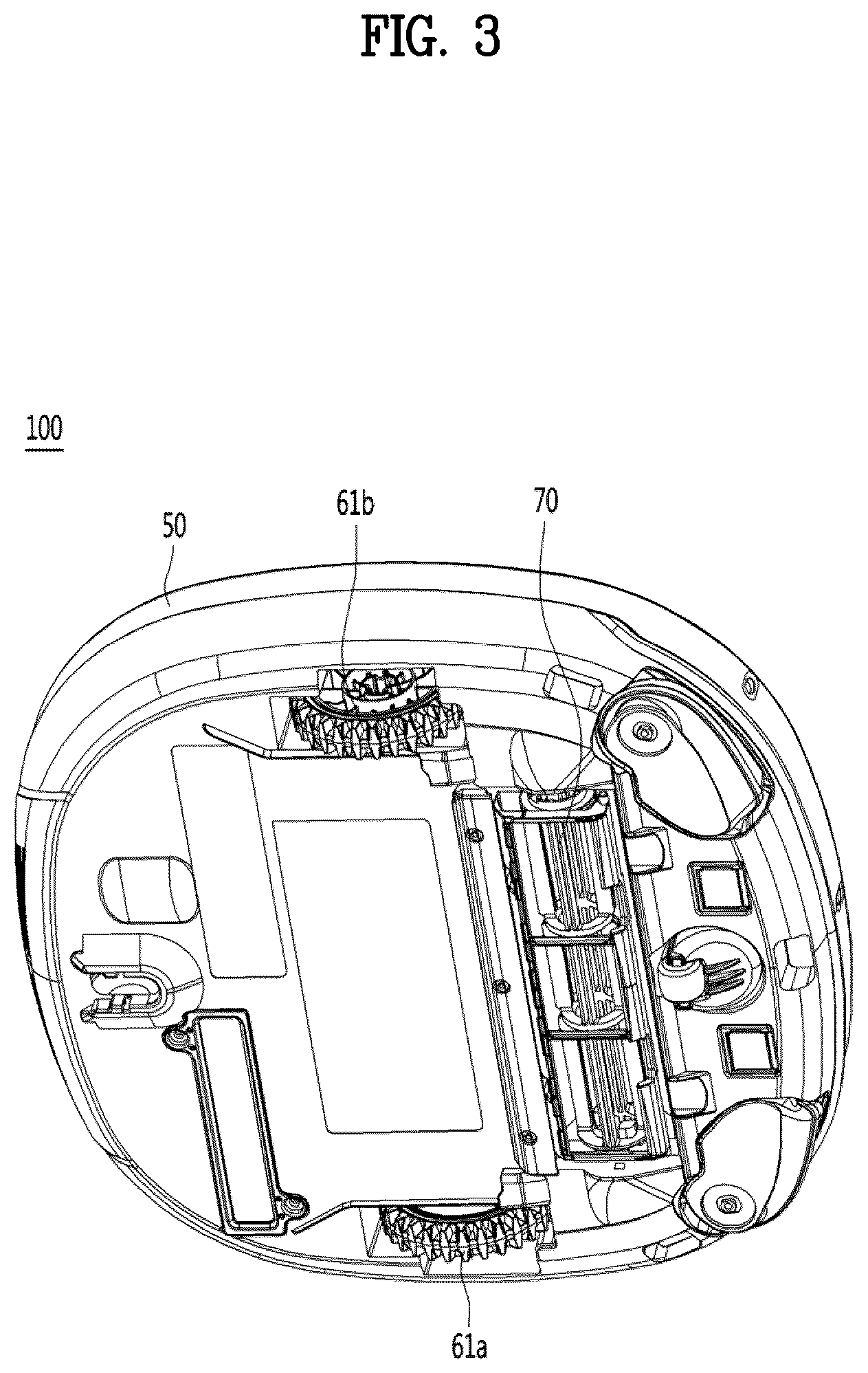 Patent US12602057 Figure 3 – Artificial intelligence cleaner and method for operating same