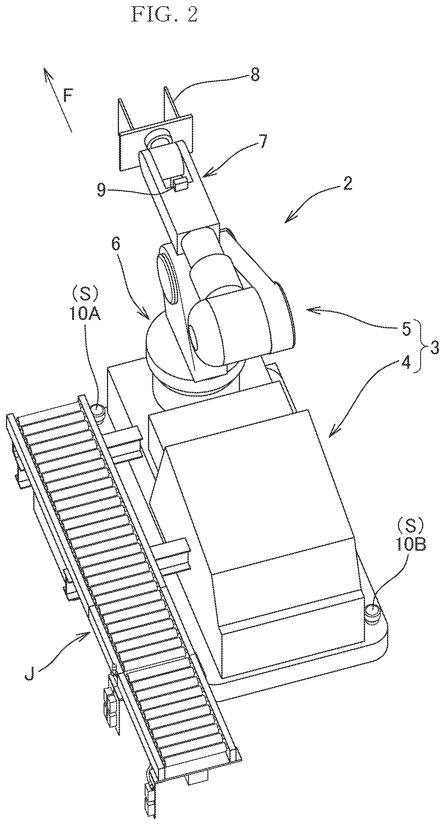 Patent US12602063 Figure 2 – Load handling system and load handling method