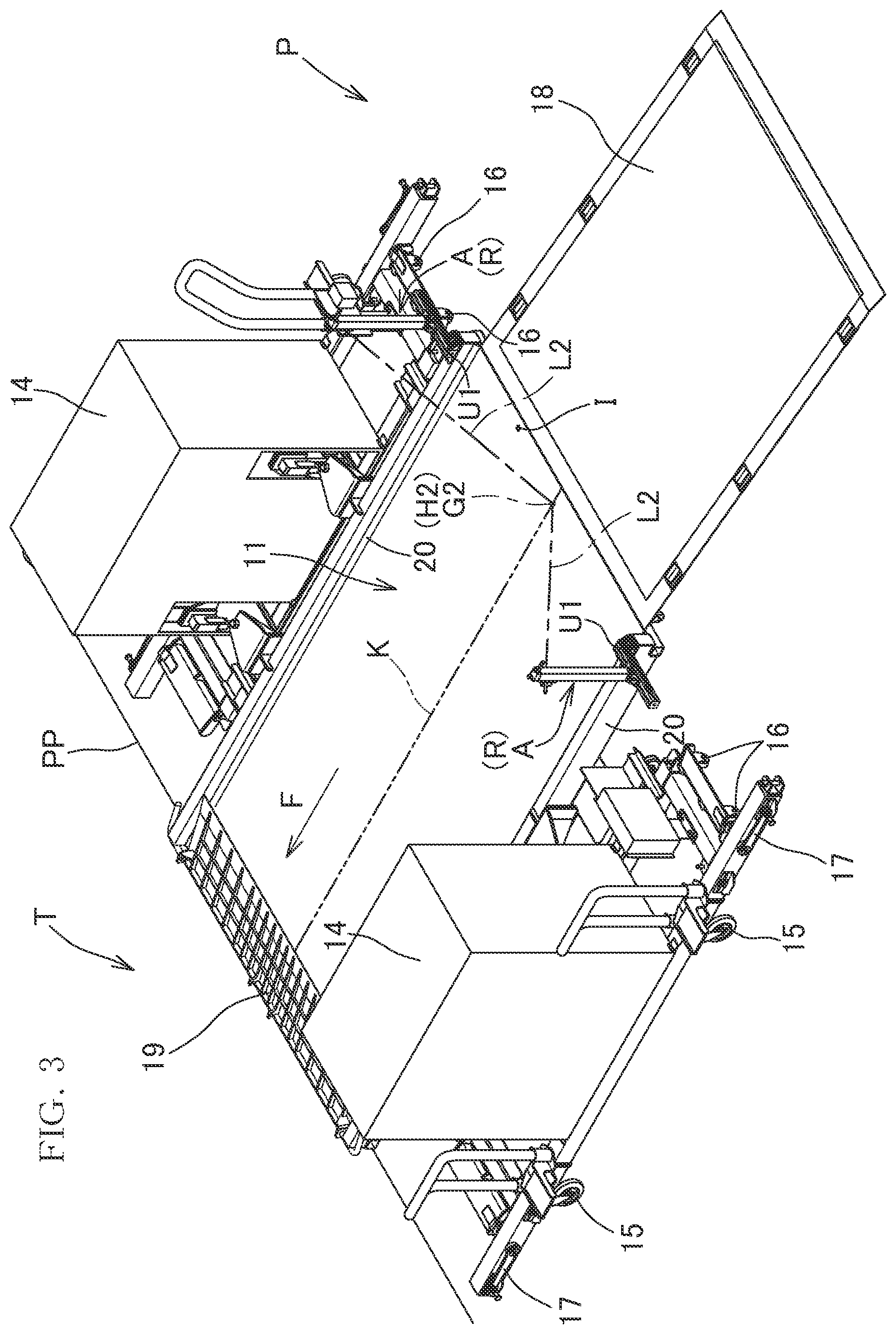 Patent US12602063 Figure 3 – Load handling system and load handling method