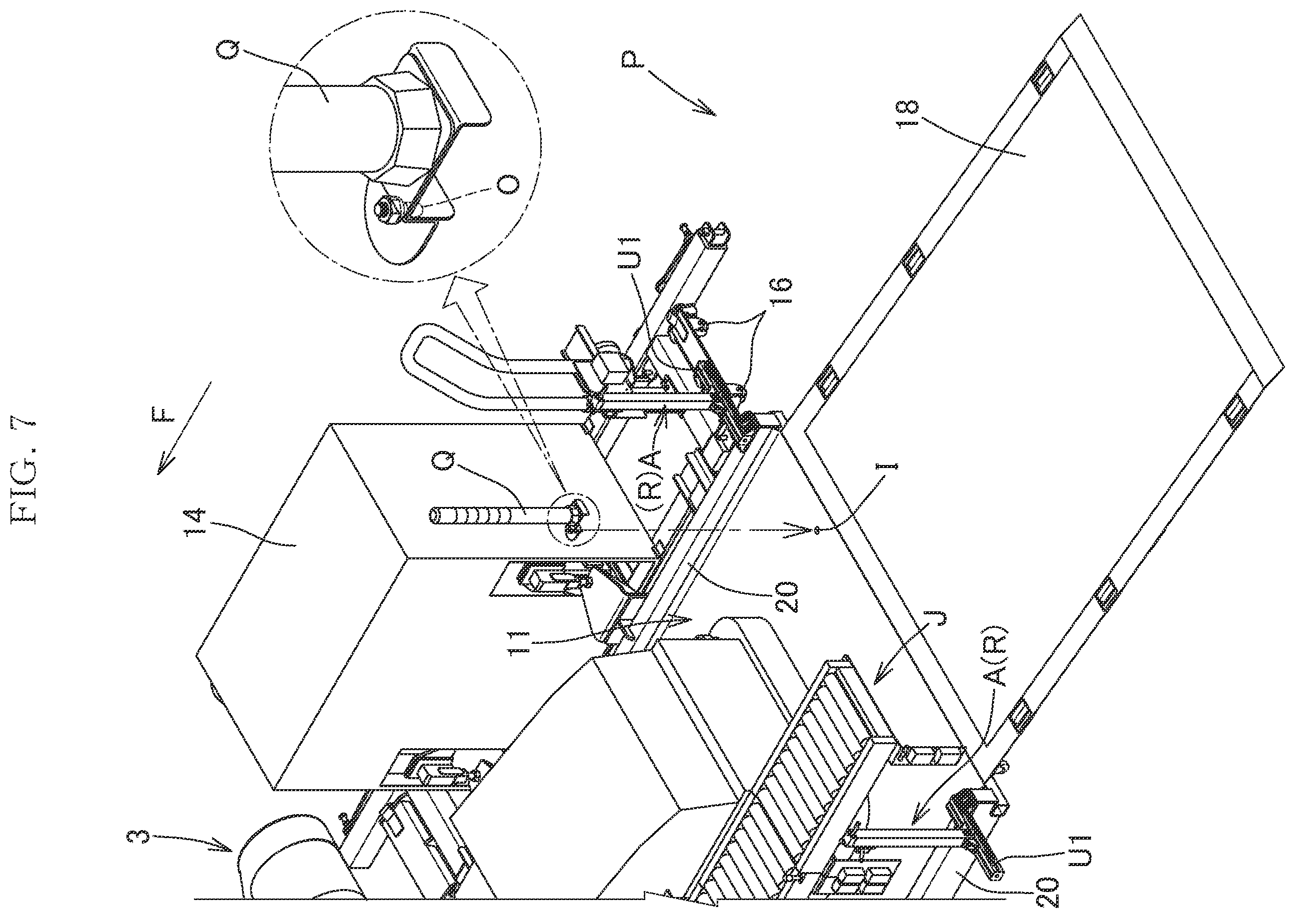 Patent US12602063 Figure 7 – Load handling system and load handling method