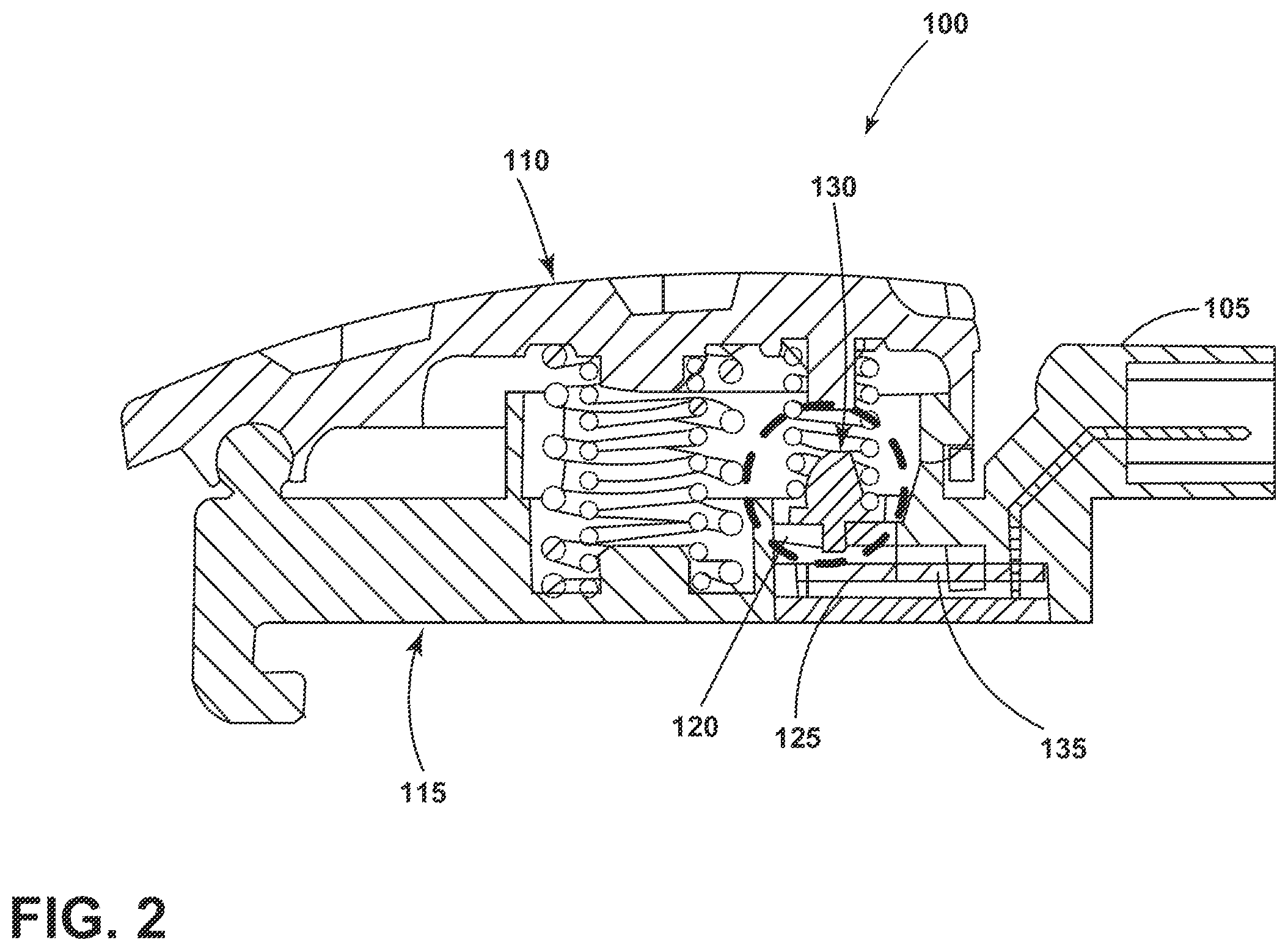 Patent US12602071 Figure 2 – Vehicle pads that emulate traditional vehicle pedals and include mechanical hysteresis