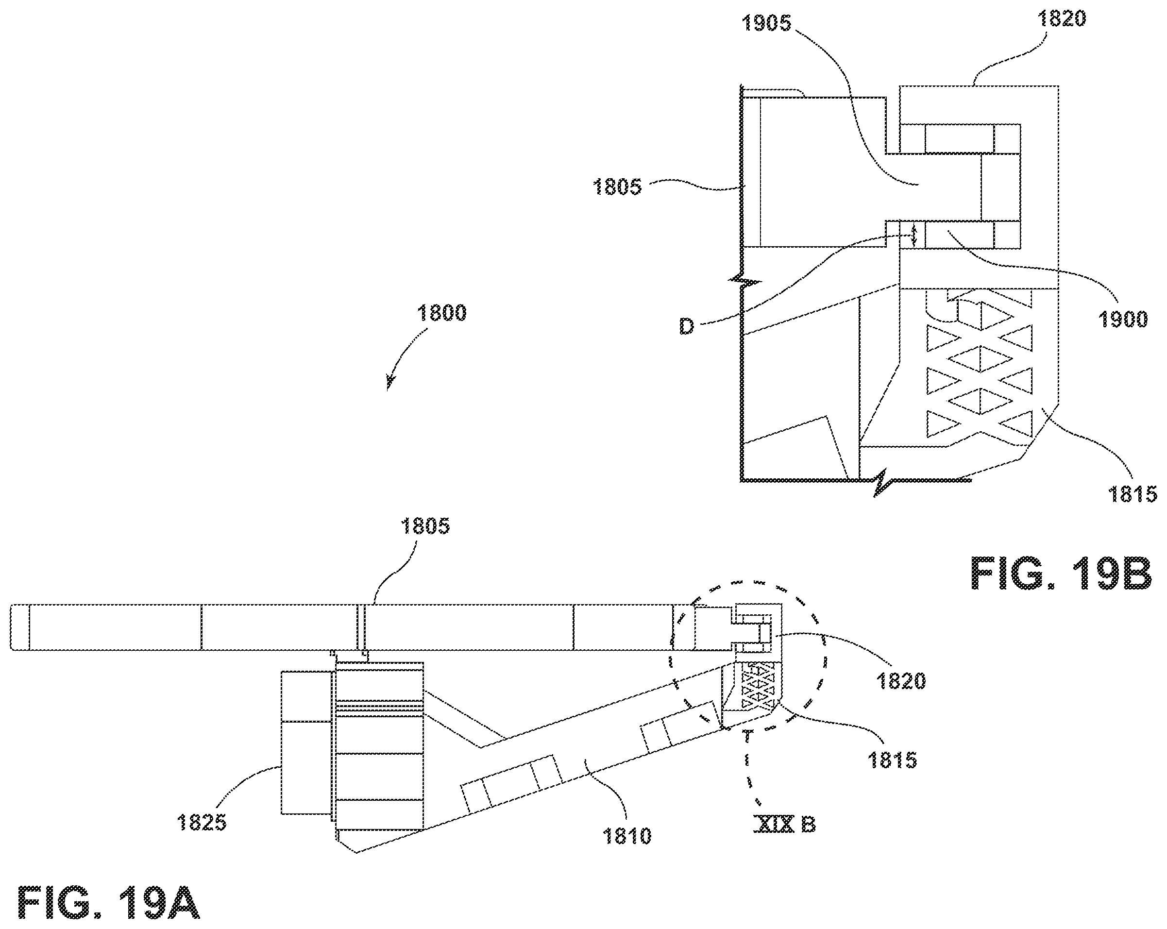 Patent US12602071 Figure 19 – Vehicle pads that emulate traditional vehicle pedals and include mechanical hysteresis
