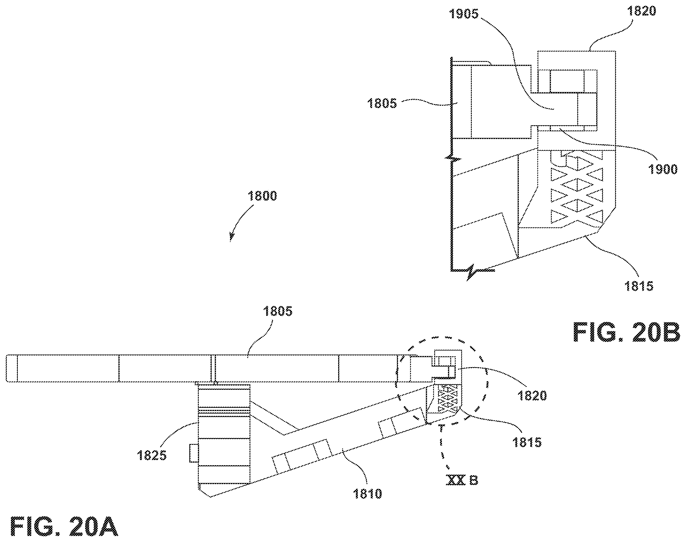 Patent US12602071 Figure 20 – Vehicle pads that emulate traditional vehicle pedals and include mechanical hysteresis
